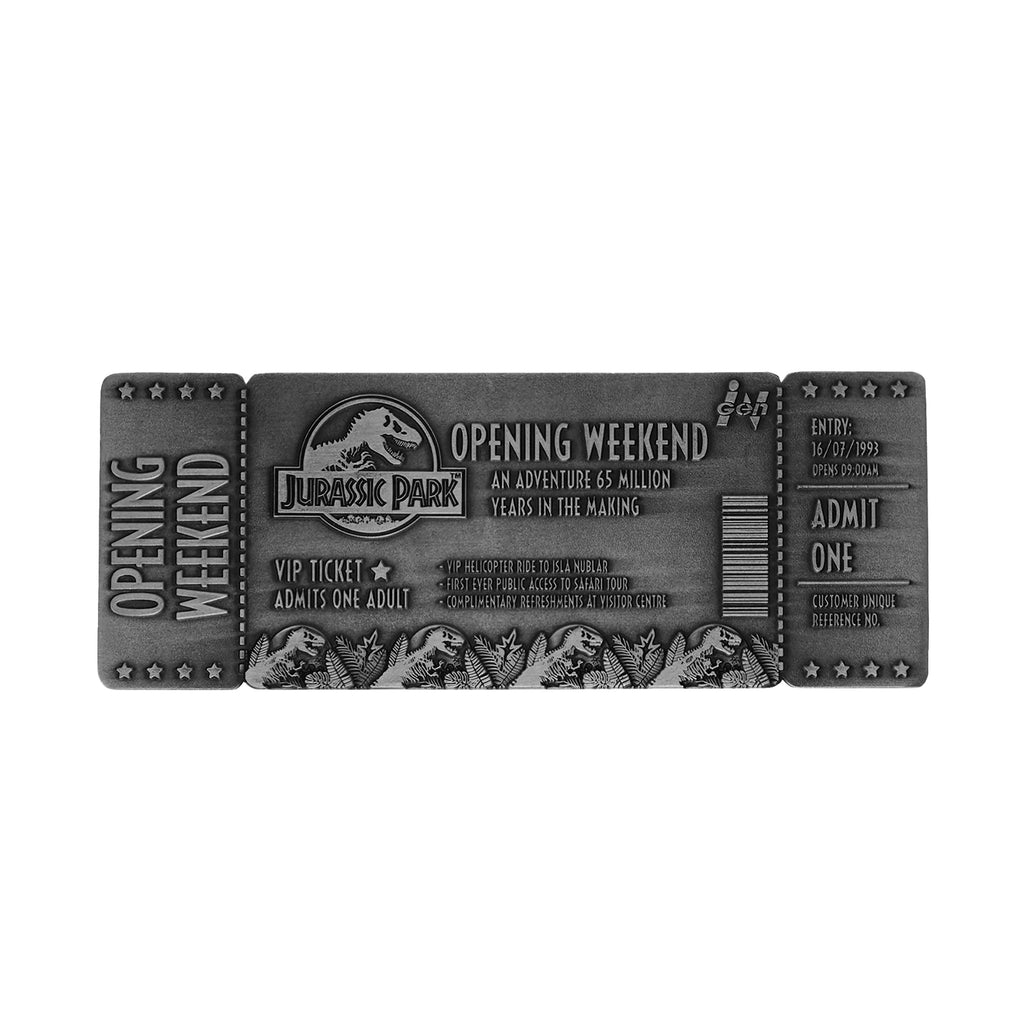 Product image Jurassic Park - Opening Weekend Ticket Replica Limited