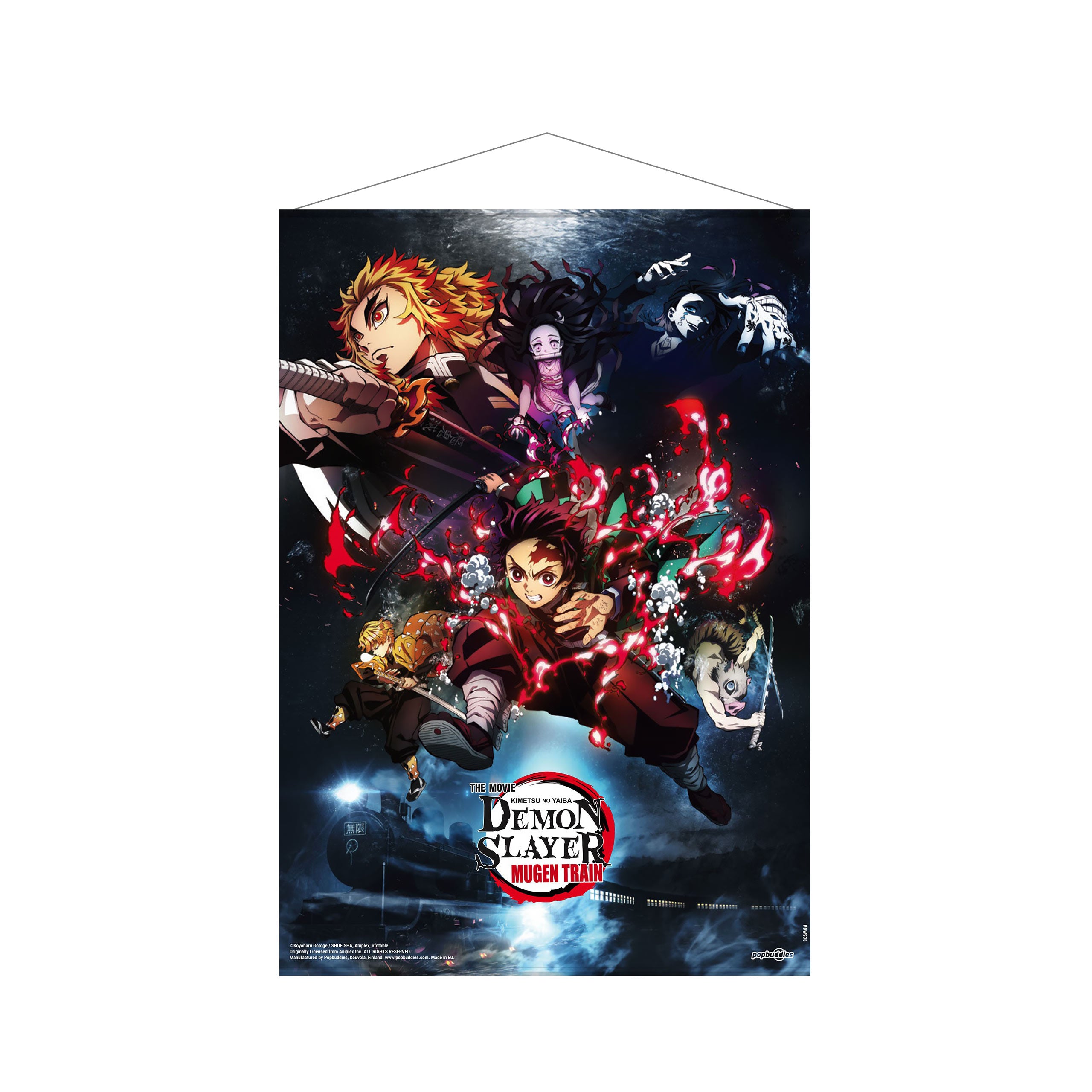 Product image Demon Slayer - Mugen Train Key Visual Wall Scroll