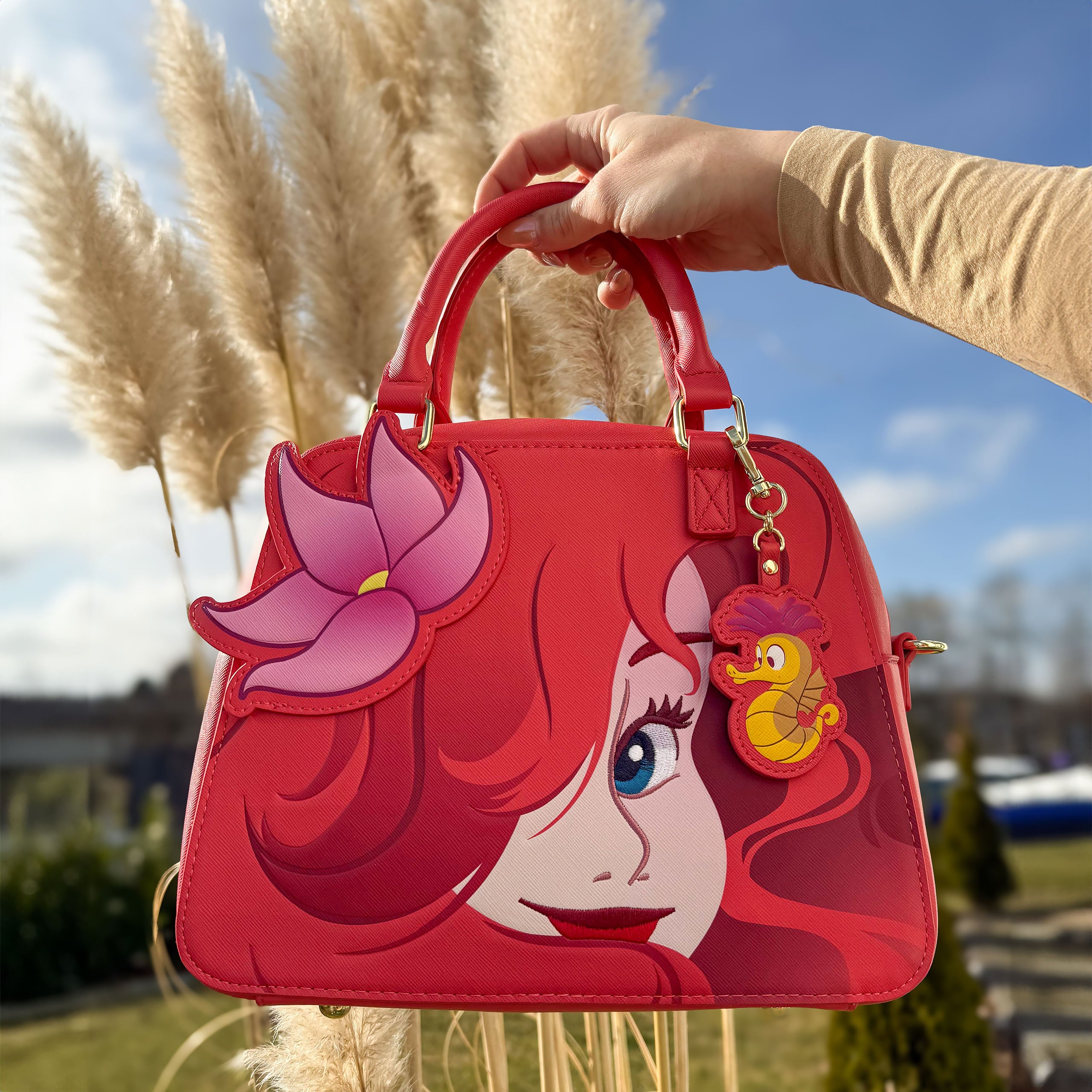 Product image Ariel - Face Glow in the Dark Crossbody Bag