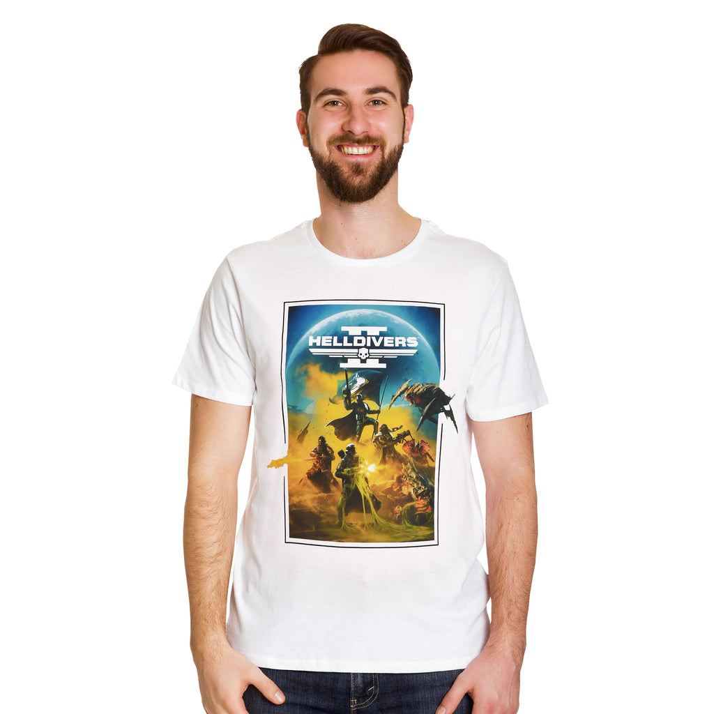 Product image Helldivers 2 - Key Art T-Shirt white