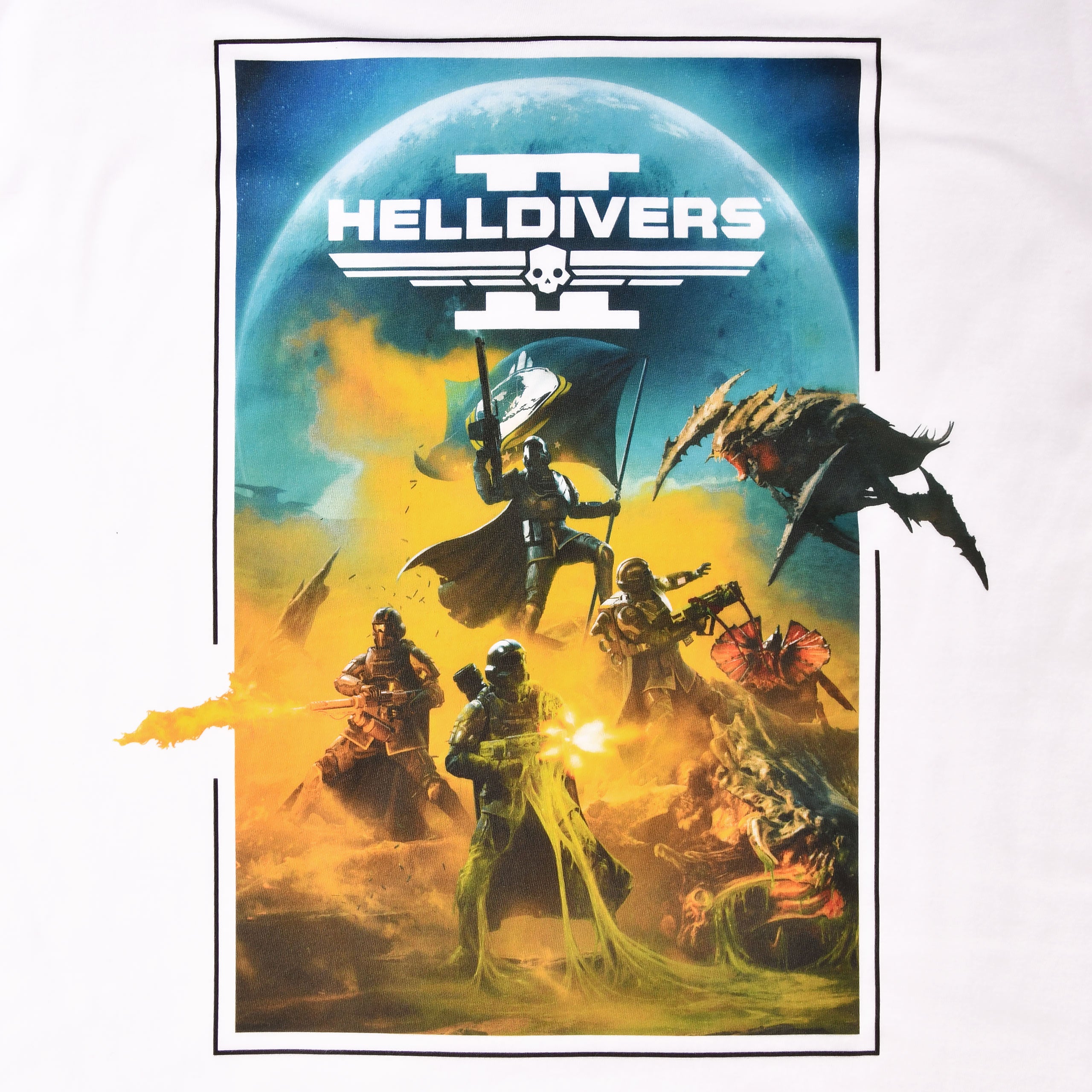 Product image Helldivers 2 - Key Art T-Shirt white