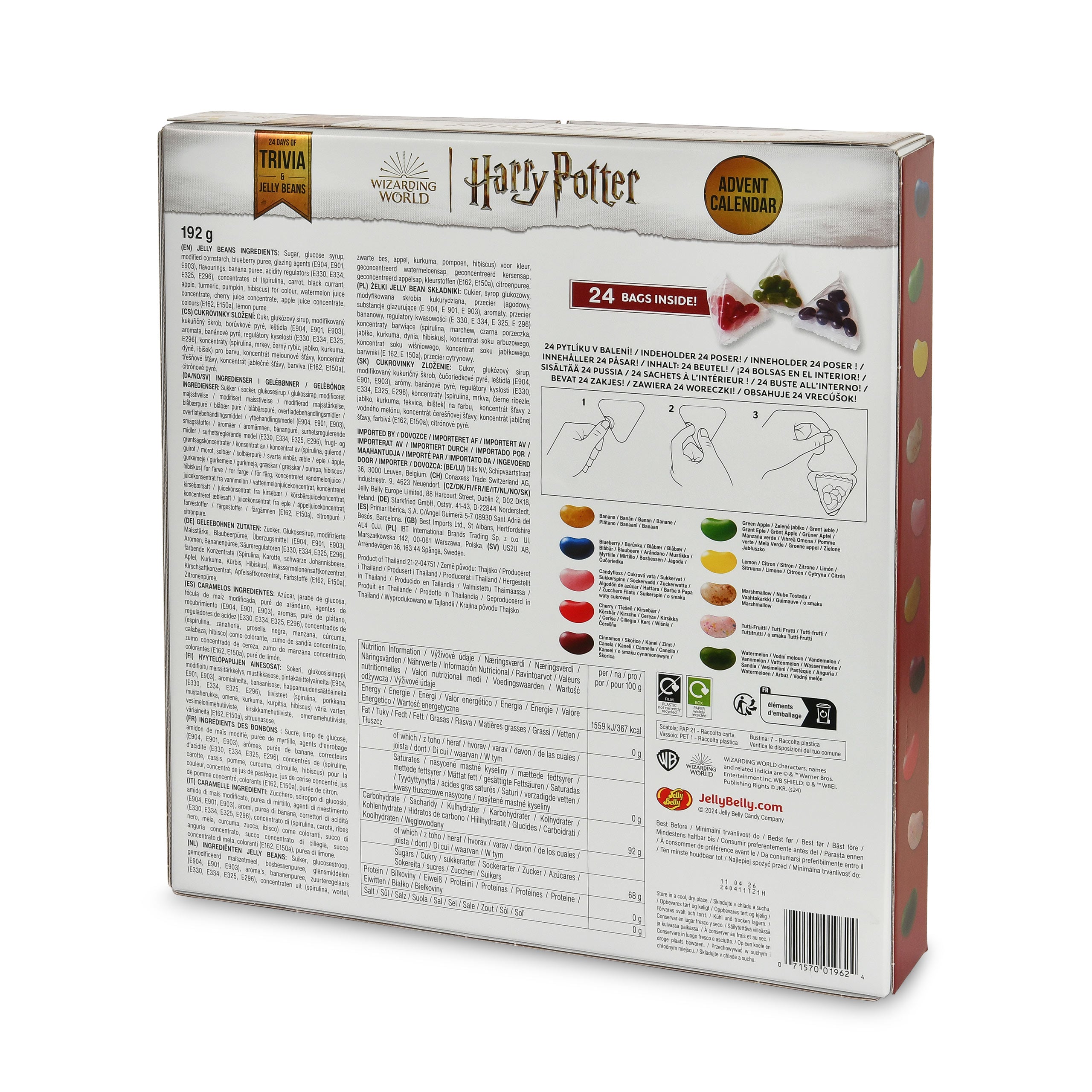 Product image Harry Potter - Marauder's Map Jelly Beans Advent Calendar