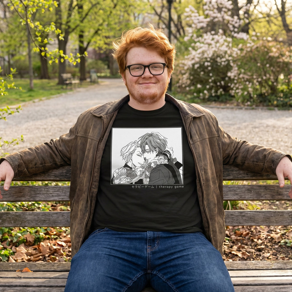 Product image Shizuma and Minato T-Shirt for Therapy Game Fans