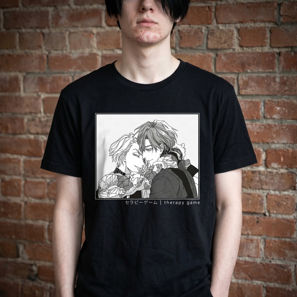 Product image Shizuma and Minato T-Shirt for Therapy Game Fans