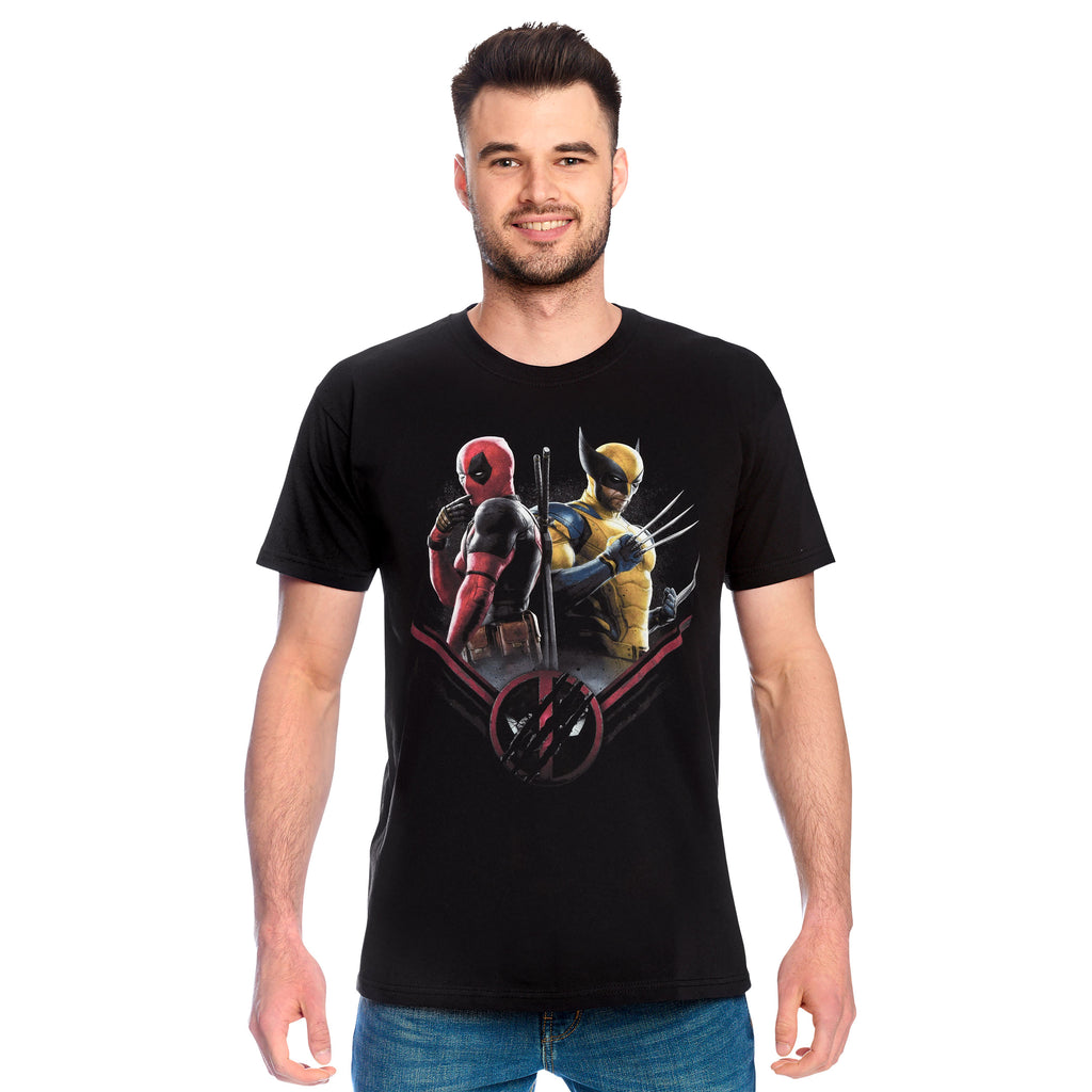 Product image Deadpool and Wolverine Double Trouble T-Shirt black