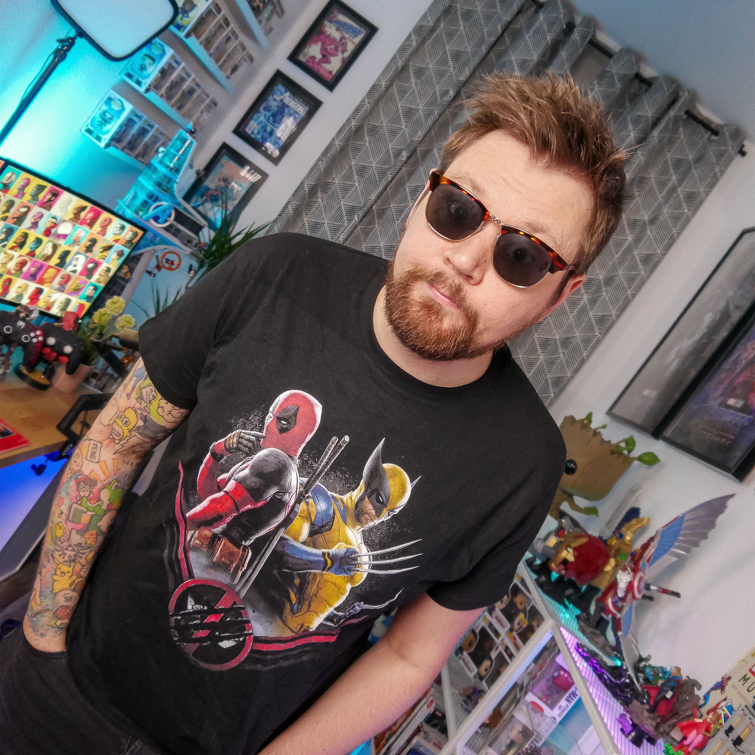 Product image Deadpool and Wolverine Double Trouble T-Shirt black
