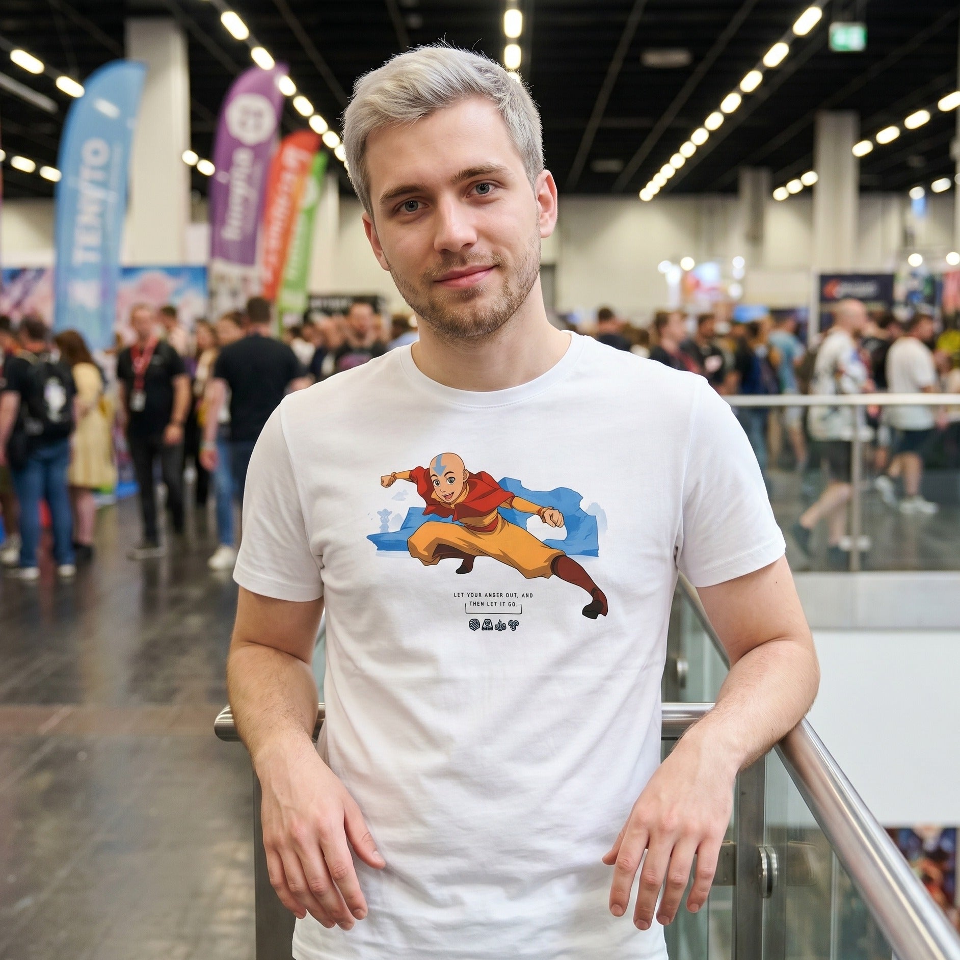 Product image Avatar The Last Airbender - Aang White T-Shirt
