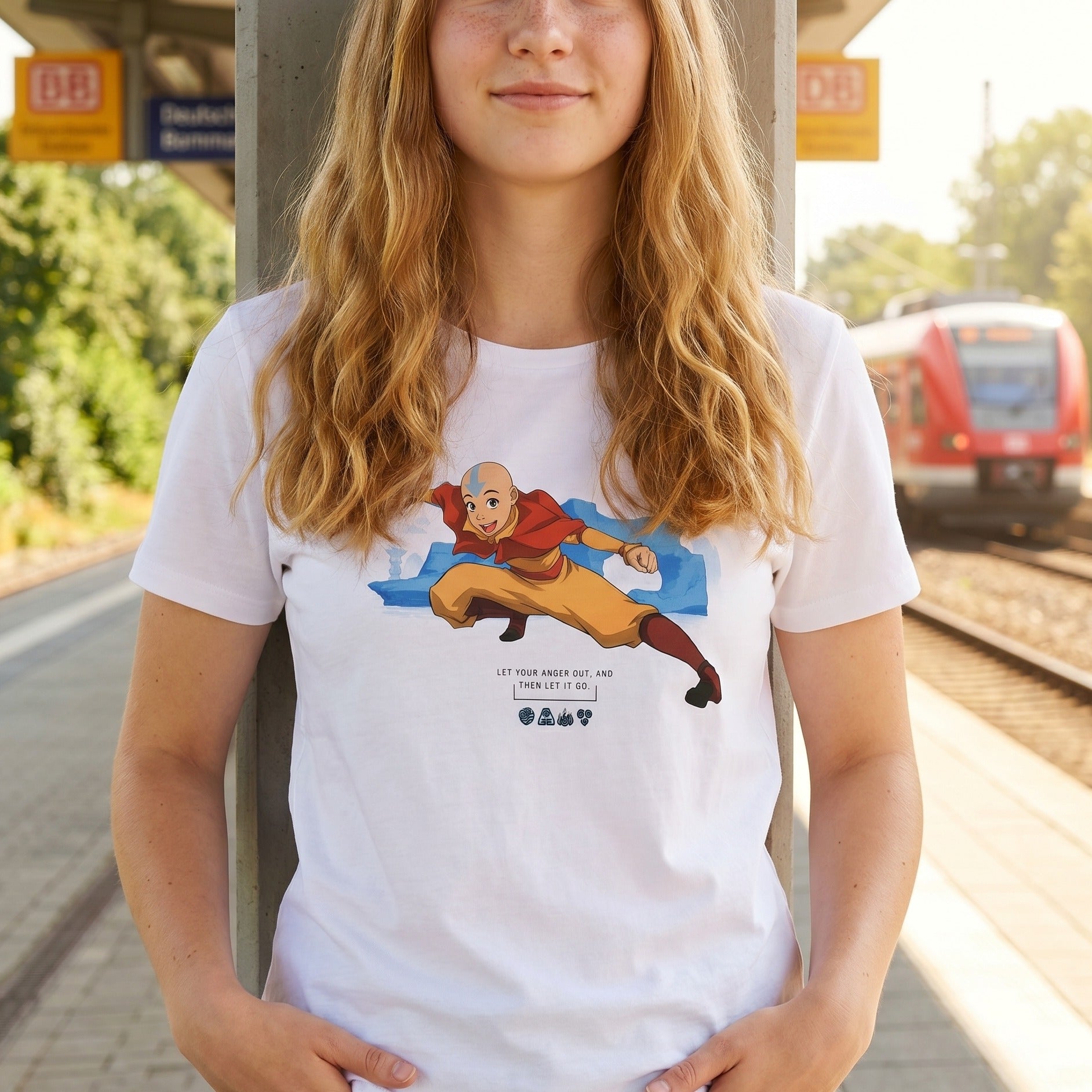 Product image Avatar The Last Airbender - Aang White T-Shirt