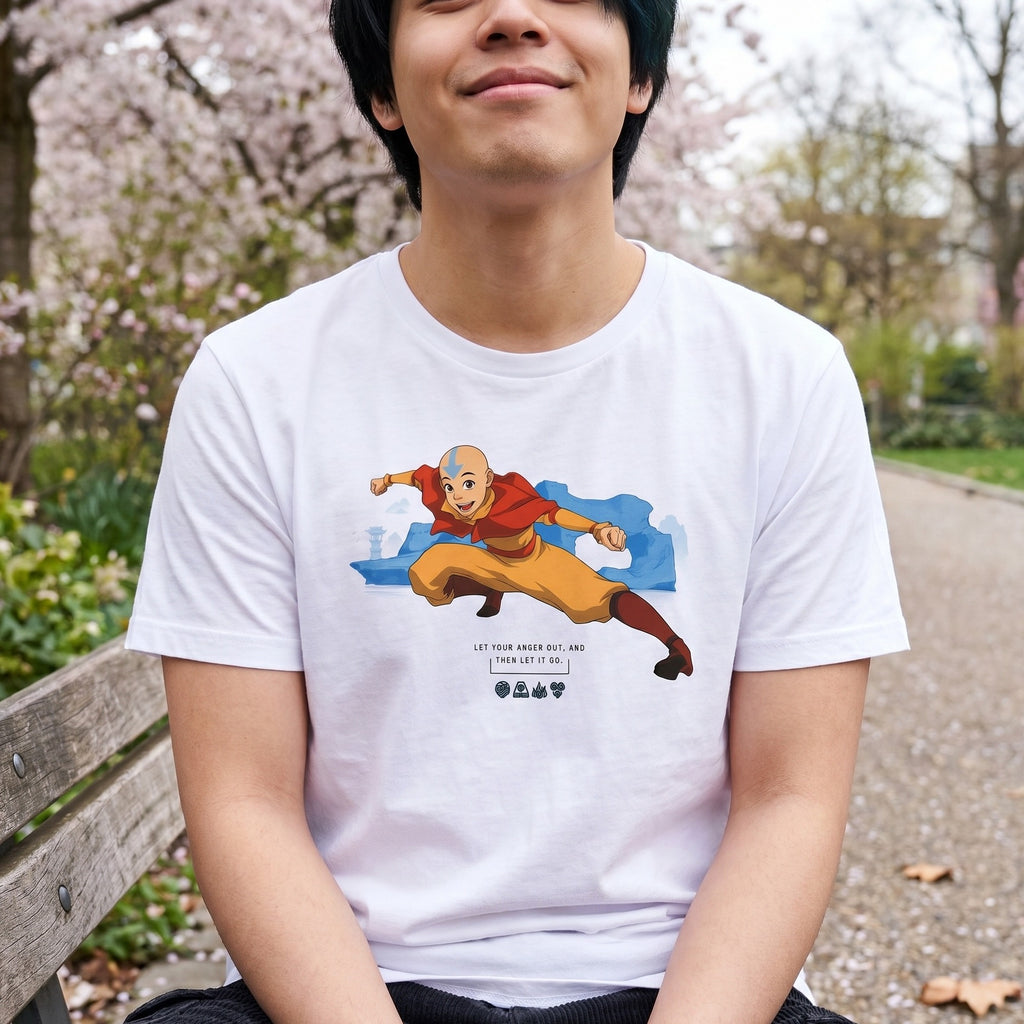 Product image Avatar The Last Airbender - Aang White T-Shirt
