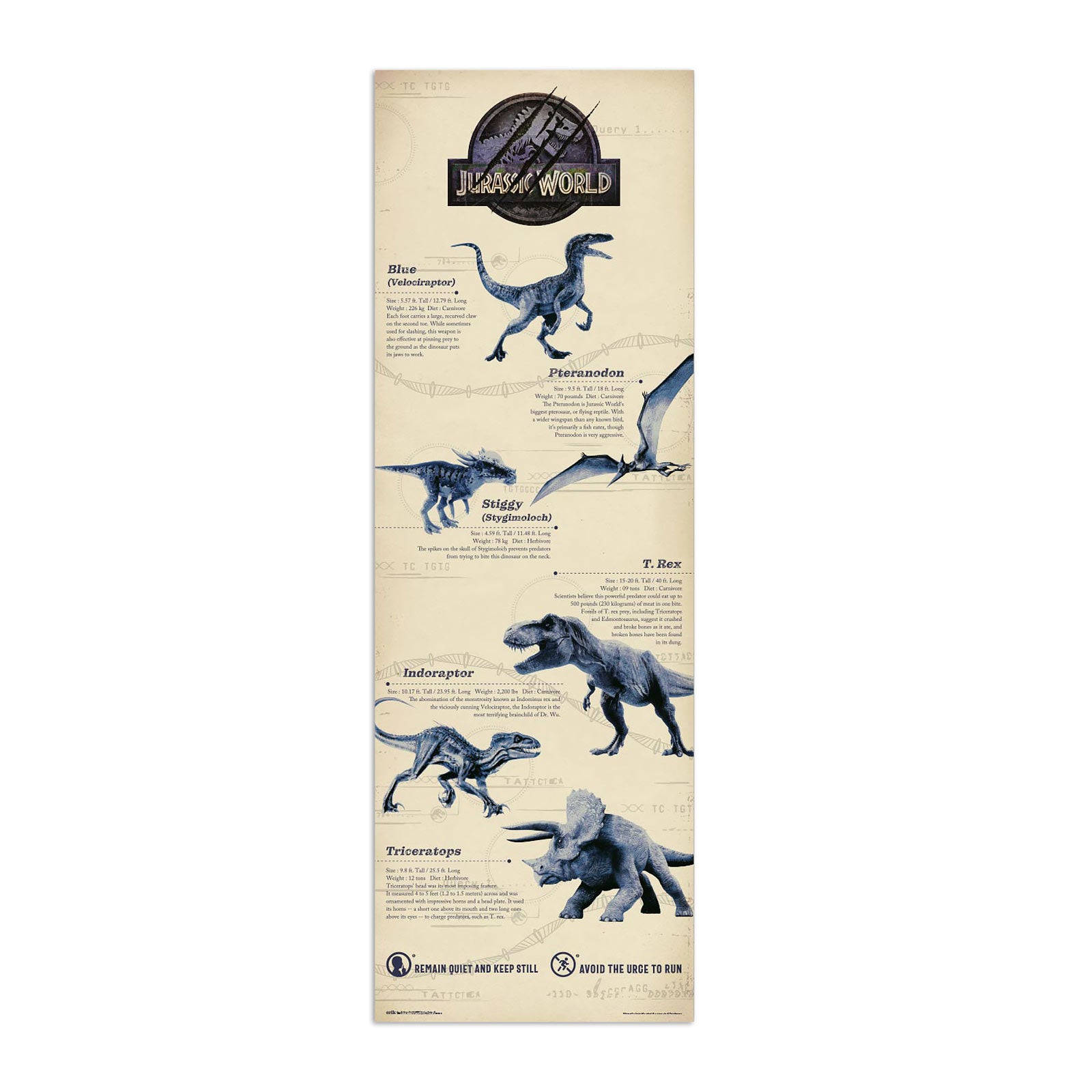 Product image Jurassic World - Door Poster