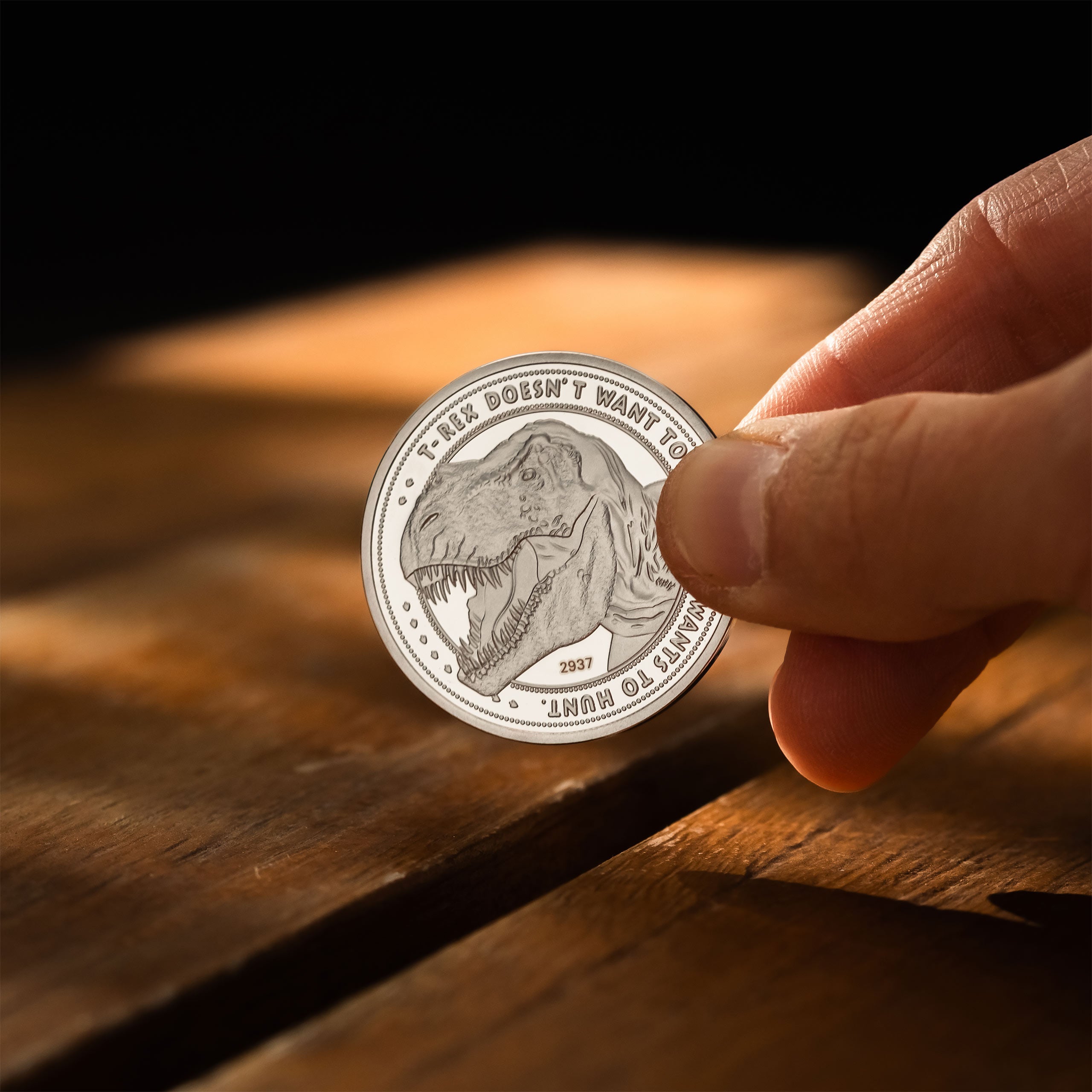 Product image Jurassic Park - Limited Edition T-Rex Collector's Coin