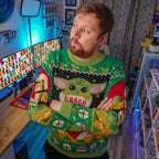 Product image Grogu with Mando Knitted Sweater - Star Wars The Mandalorian