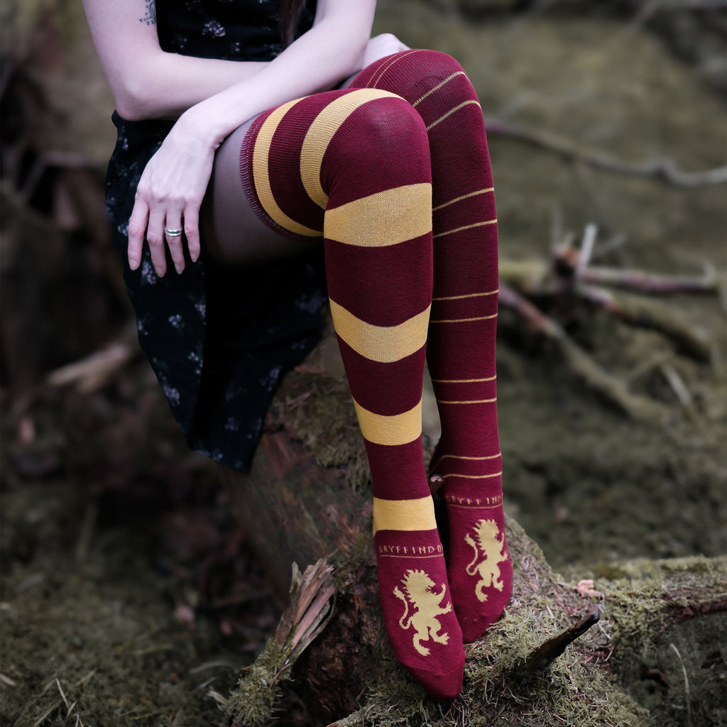 Product image Harry Potter - Gryffindor Overknee Socks 2-Pack