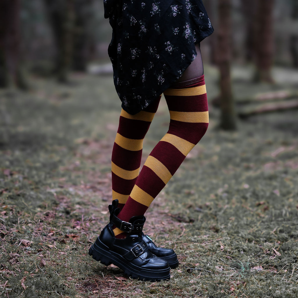 Product image Harry Potter - Gryffindor Overknee Socks 2-Pack