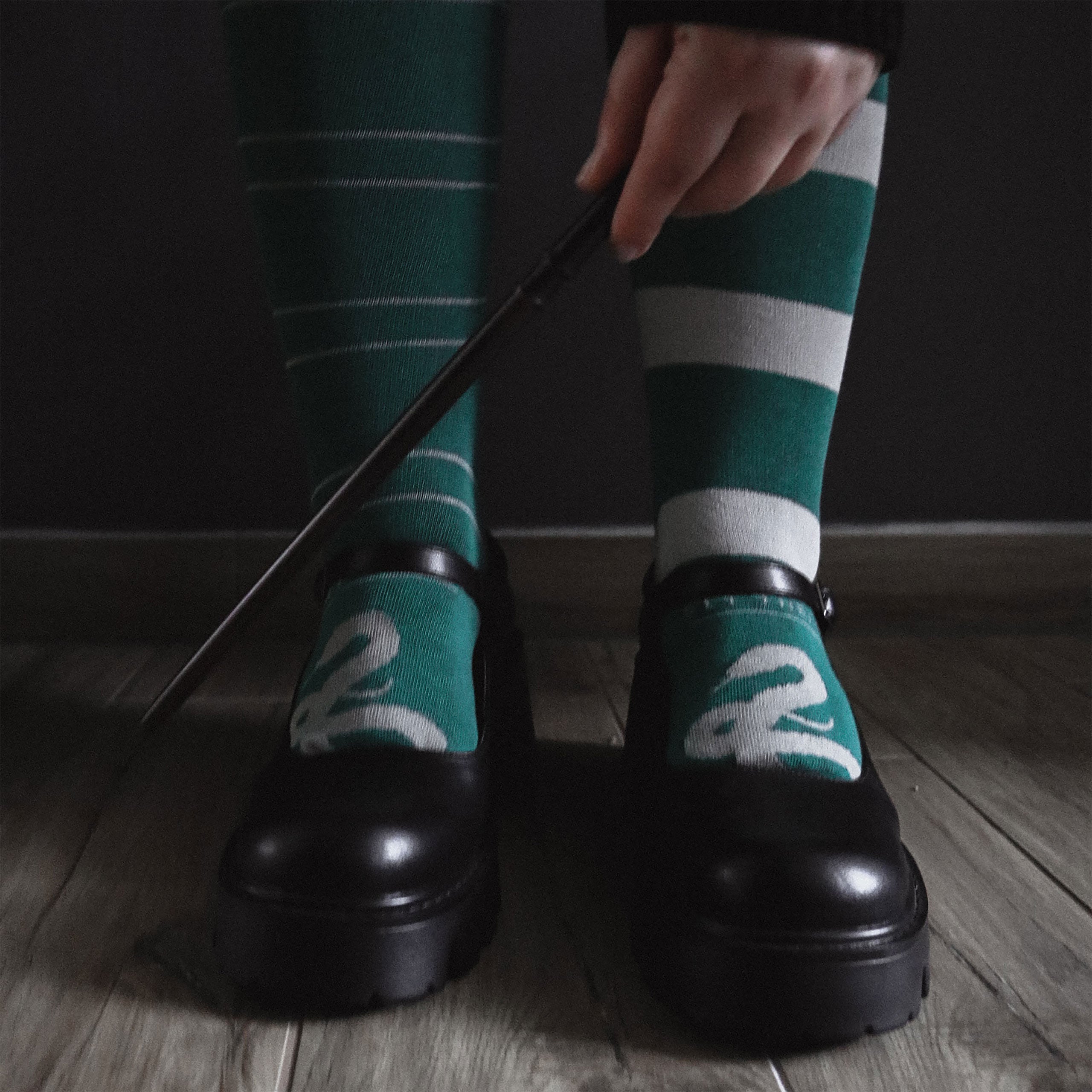 Product image Harry Potter - Slytherin Overknee Socks 2-Pack