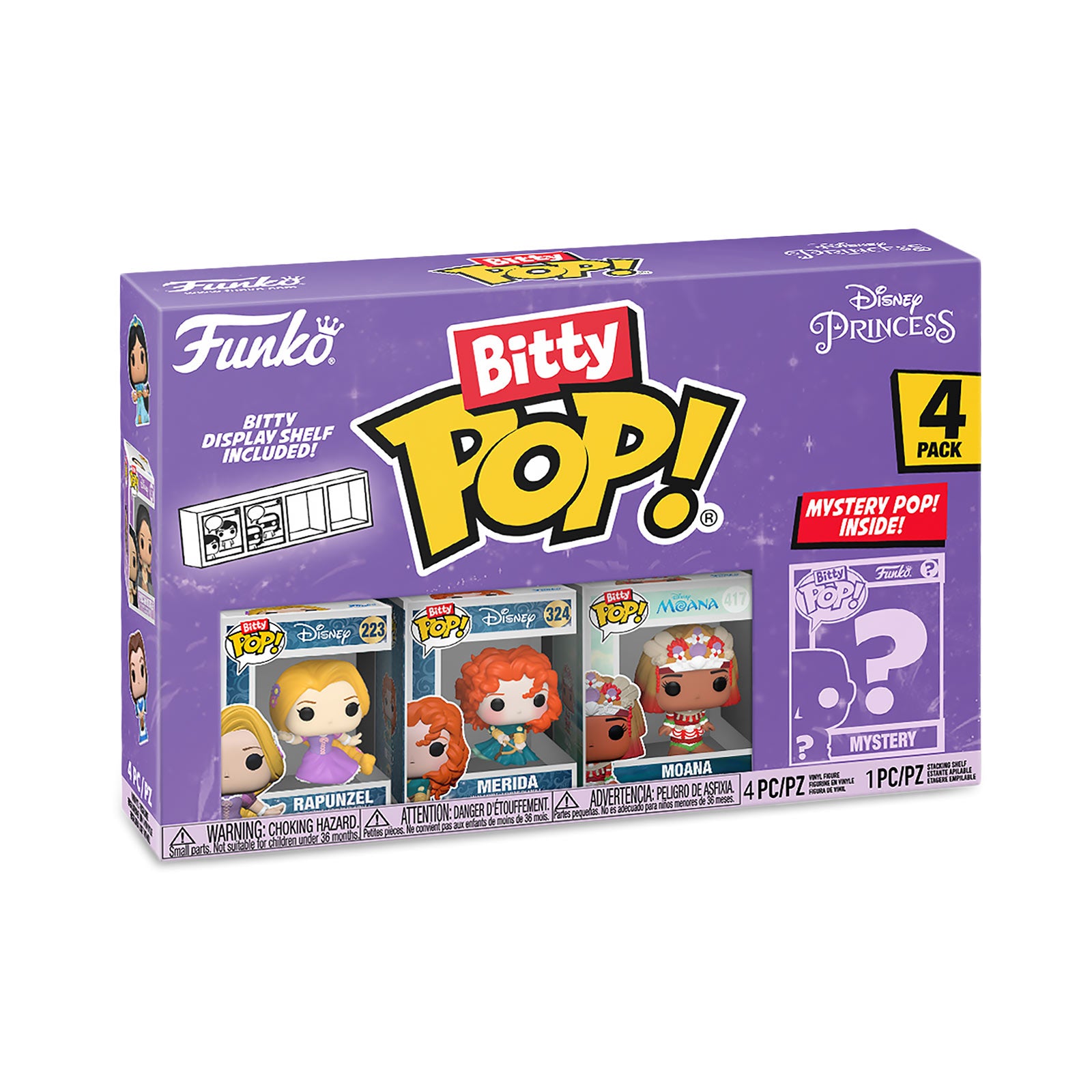 Product image Disney Princess - Funko Bitty Pop 4-figure Set Series 4