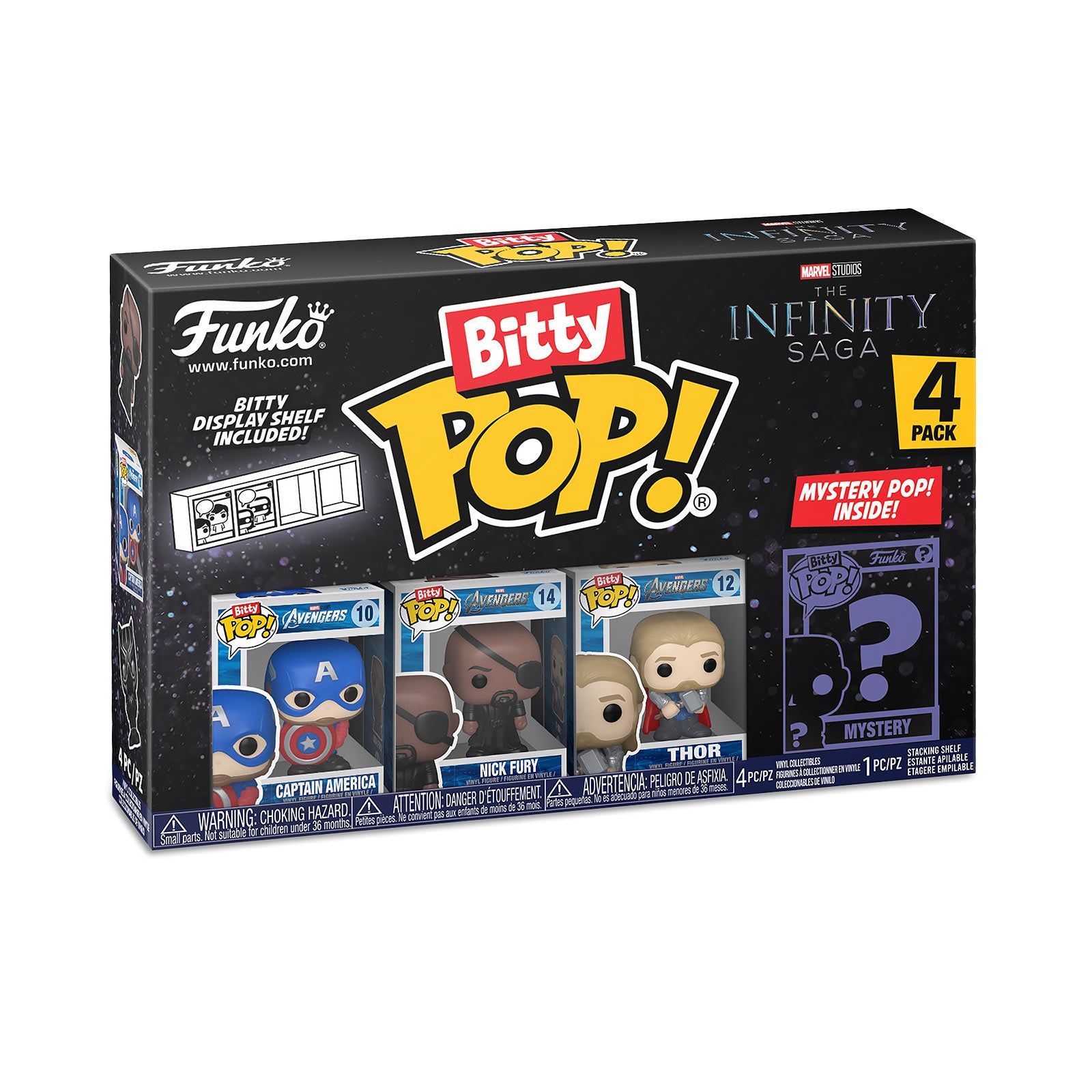 Product image Marvel - Funko Bitty Pop 4-piece Figure Set Series 1