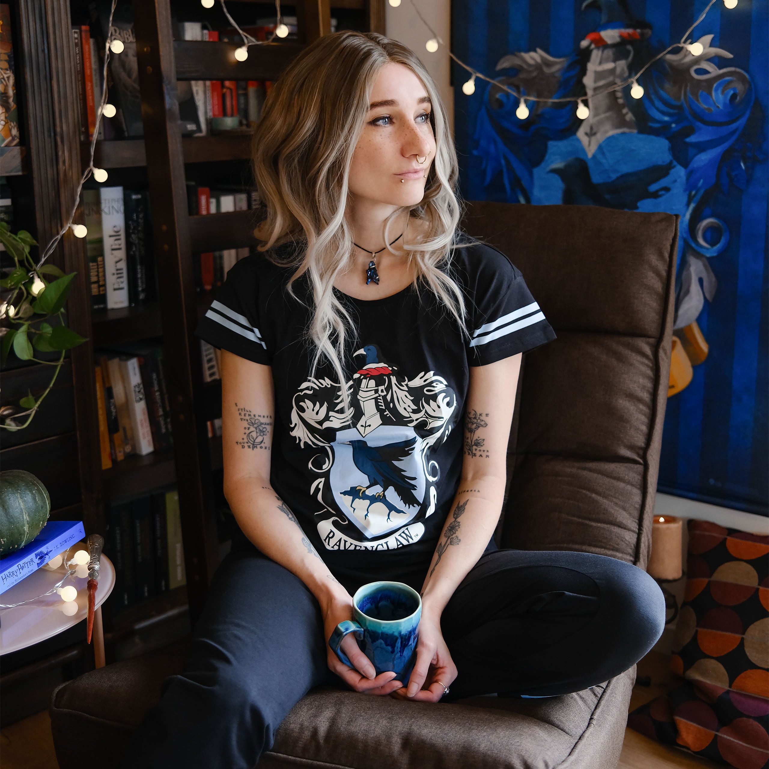 Product image Ravenclaw Crest Pajamas black - Harry Potter
