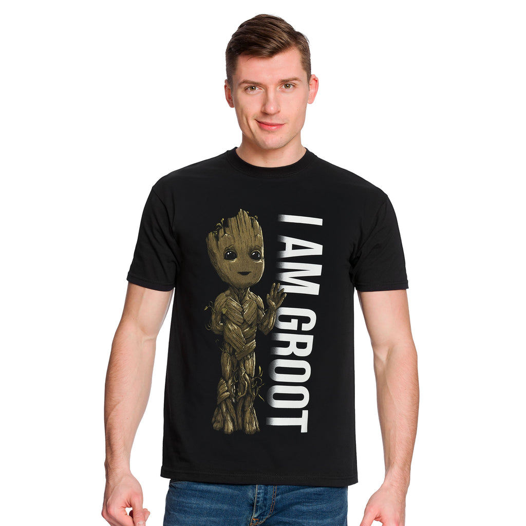 Product image Guardians of the Galaxy - I Am Groot Portrait T-Shirt Black