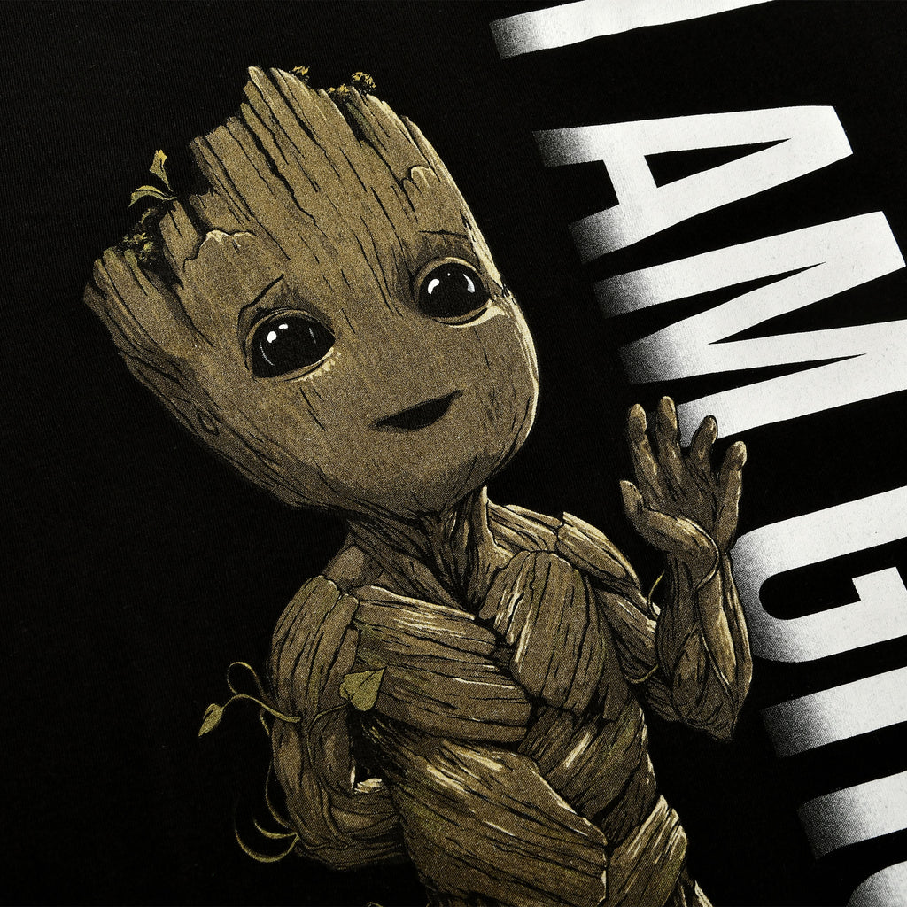Product image Guardians of the Galaxy - I Am Groot Portrait T-Shirt Black