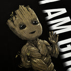 Product image Guardians of the Galaxy - I Am Groot Portrait T-Shirt Black