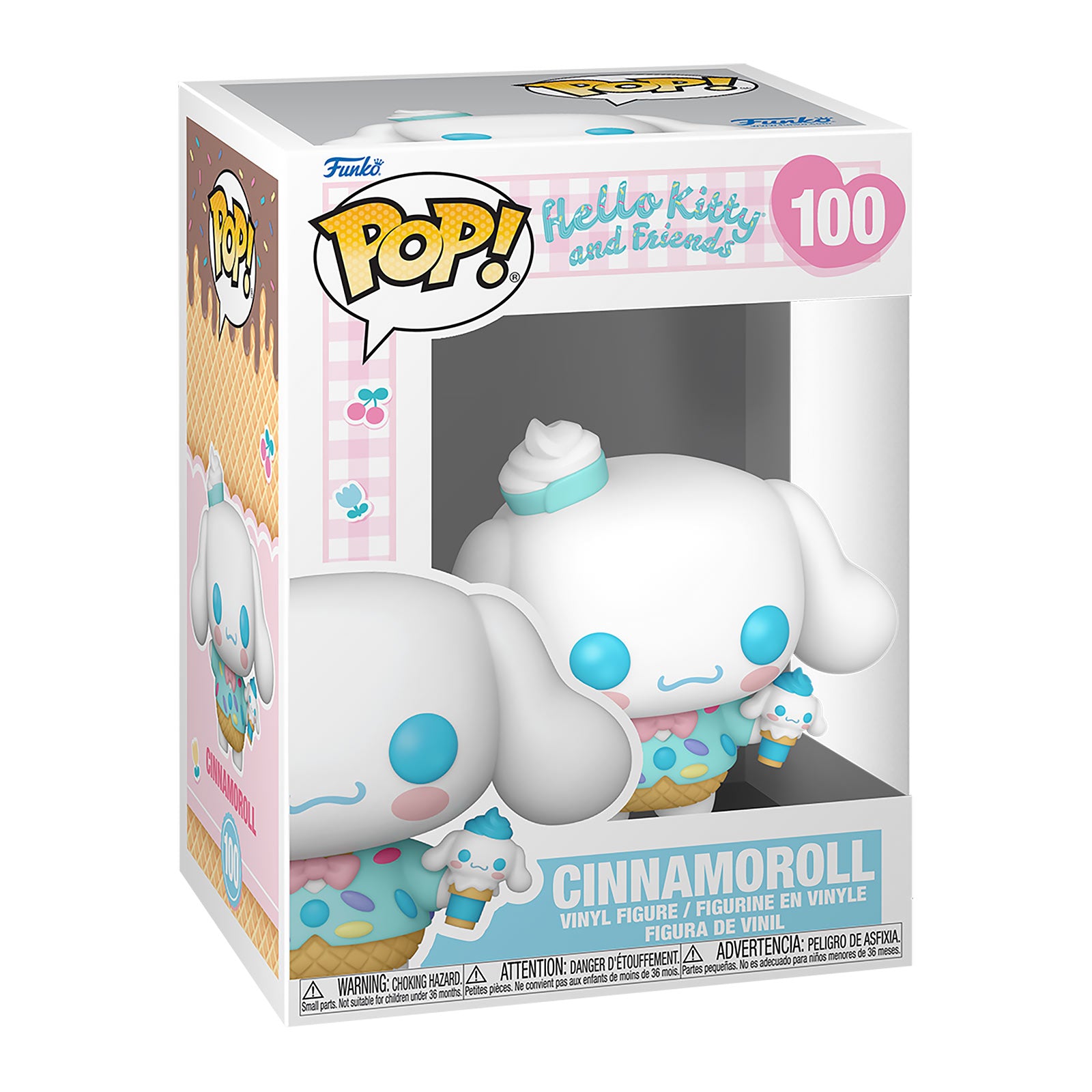 Product image Sanrio - Cinnamoroll with Ice Cream Hello Kitty and Friends Funko Pop Figure