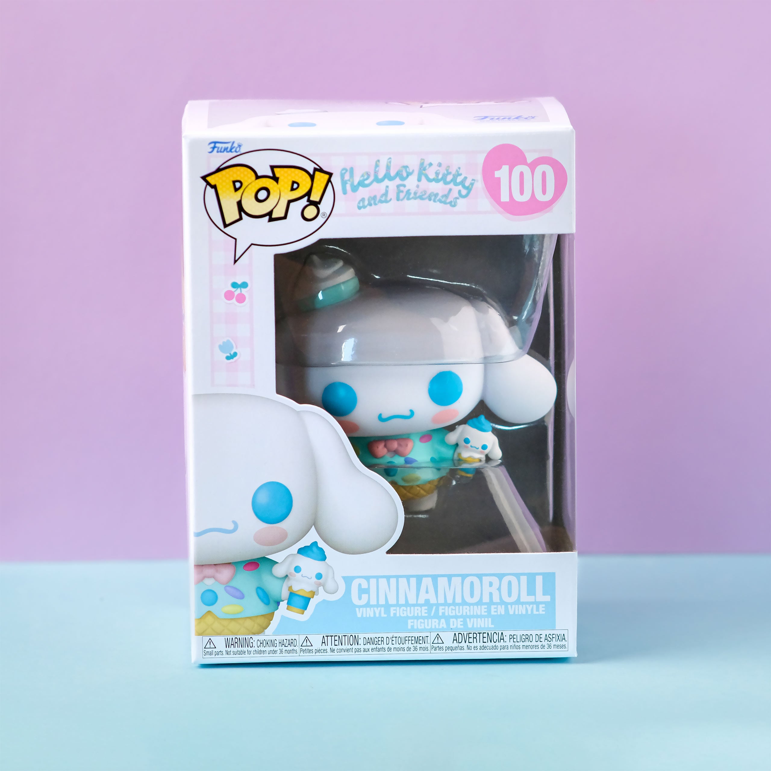 Product image Sanrio - Cinnamoroll with Ice Cream Hello Kitty and Friends Funko Pop Figure