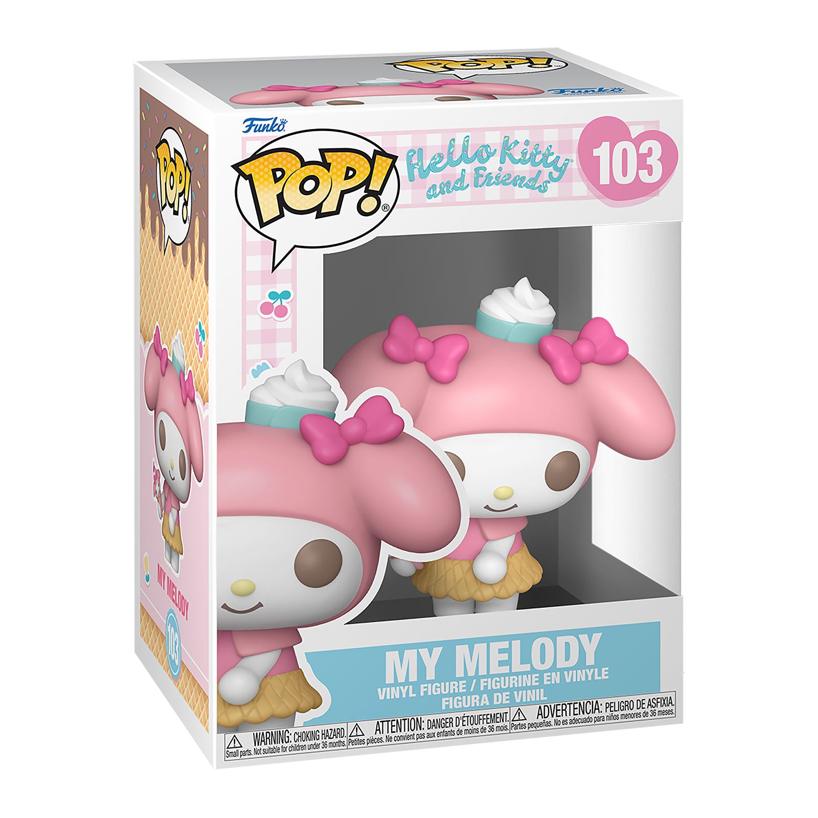 Product image Sanrio - My Melody with Ice Cream Hello Kitty and Friends Funko Pop Figure