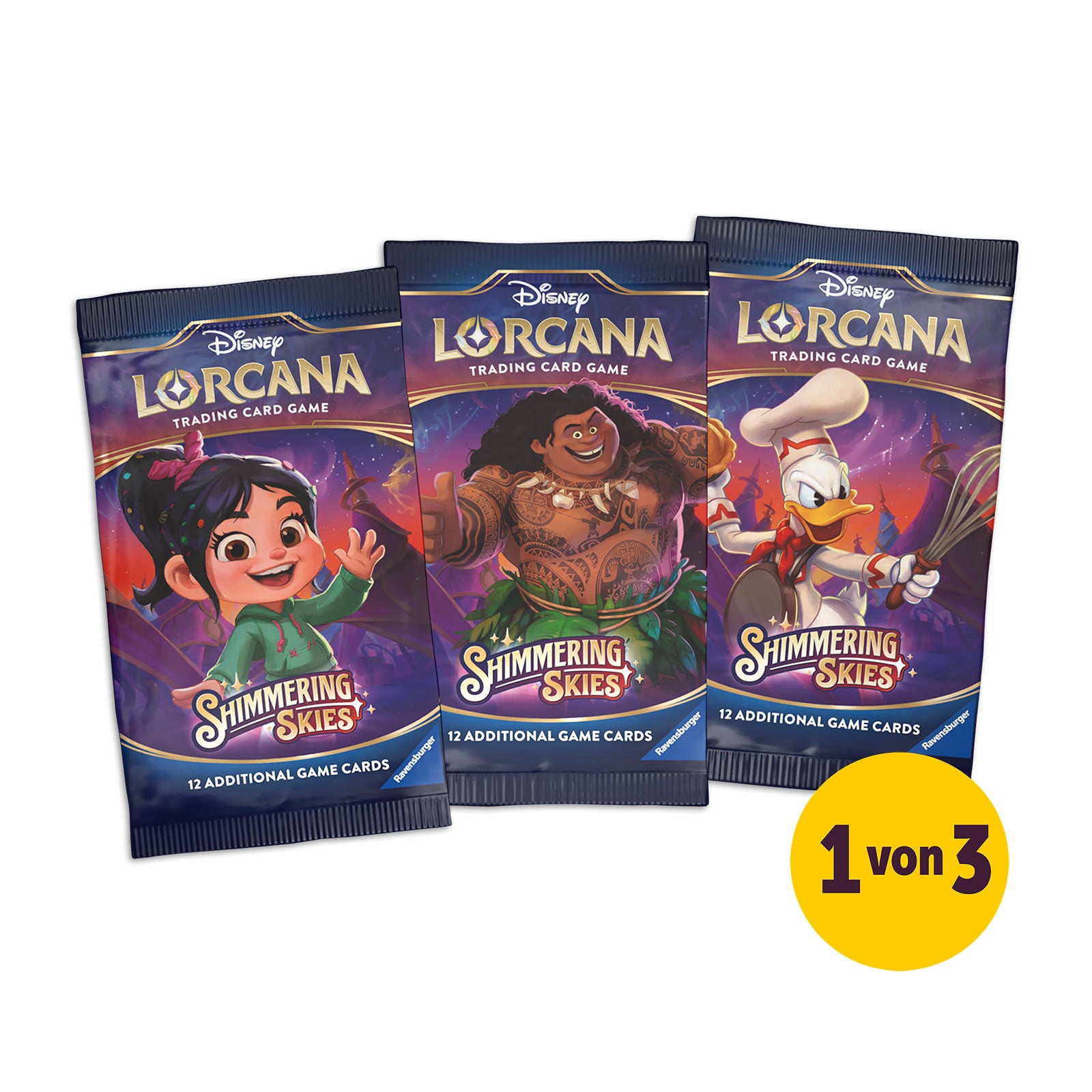 Product image Disney Lorcana Booster - Shimmering Skies Trading Card Game