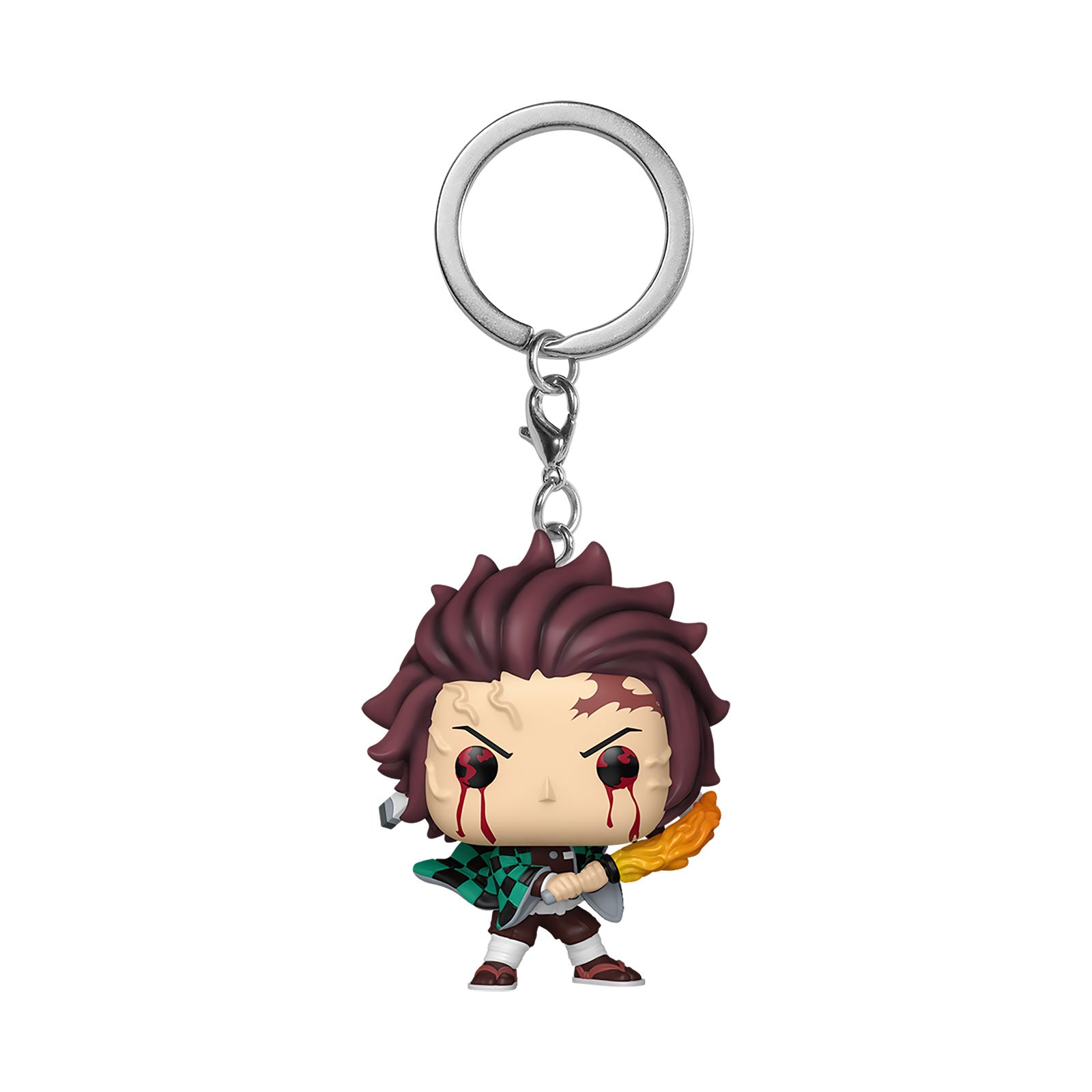 Product image Demon Slayer – Tanjiro (Sun Breathing) Funko Pop Keychain
