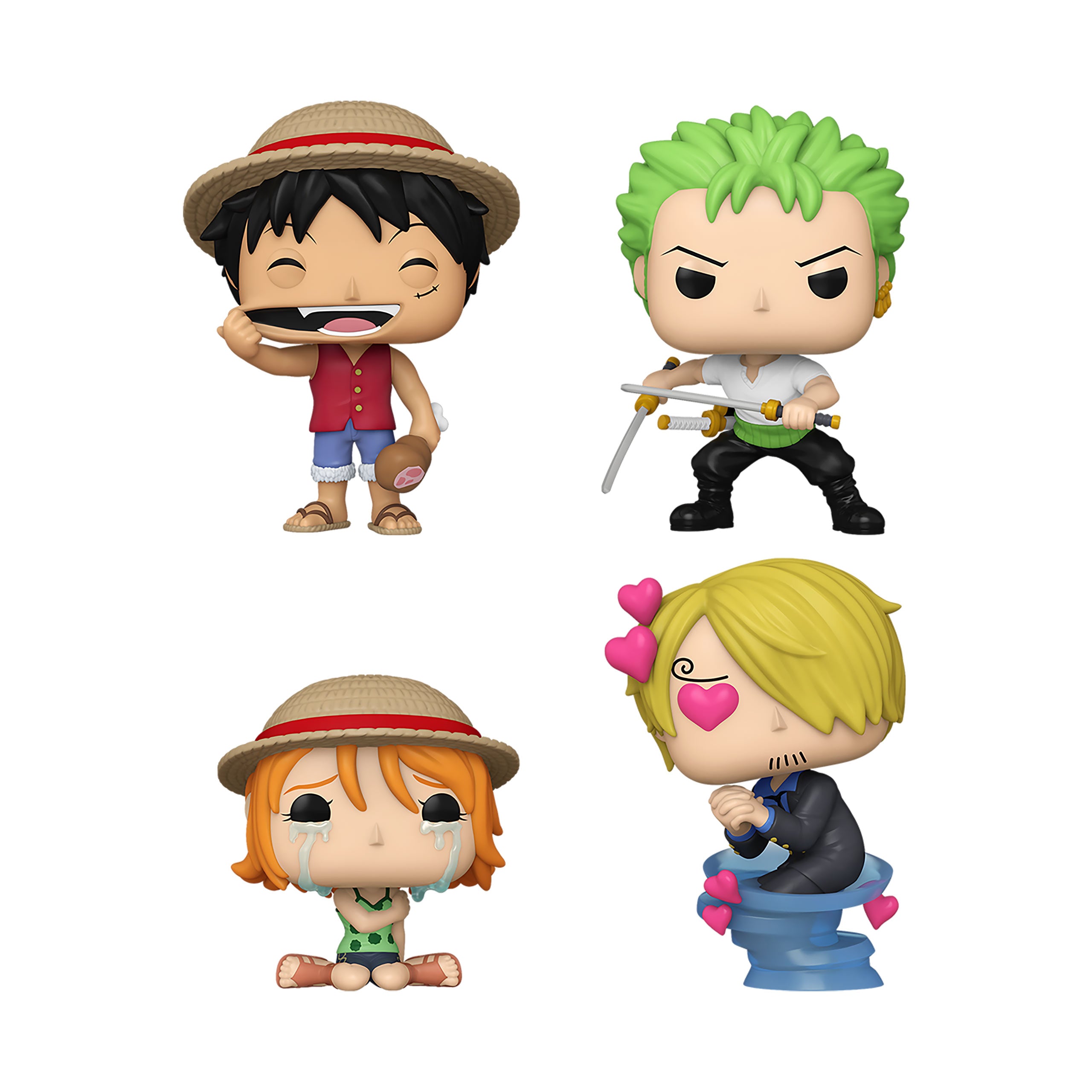 Product image One Piece - Refresh Funko Pocket Pop 4 Figures Set