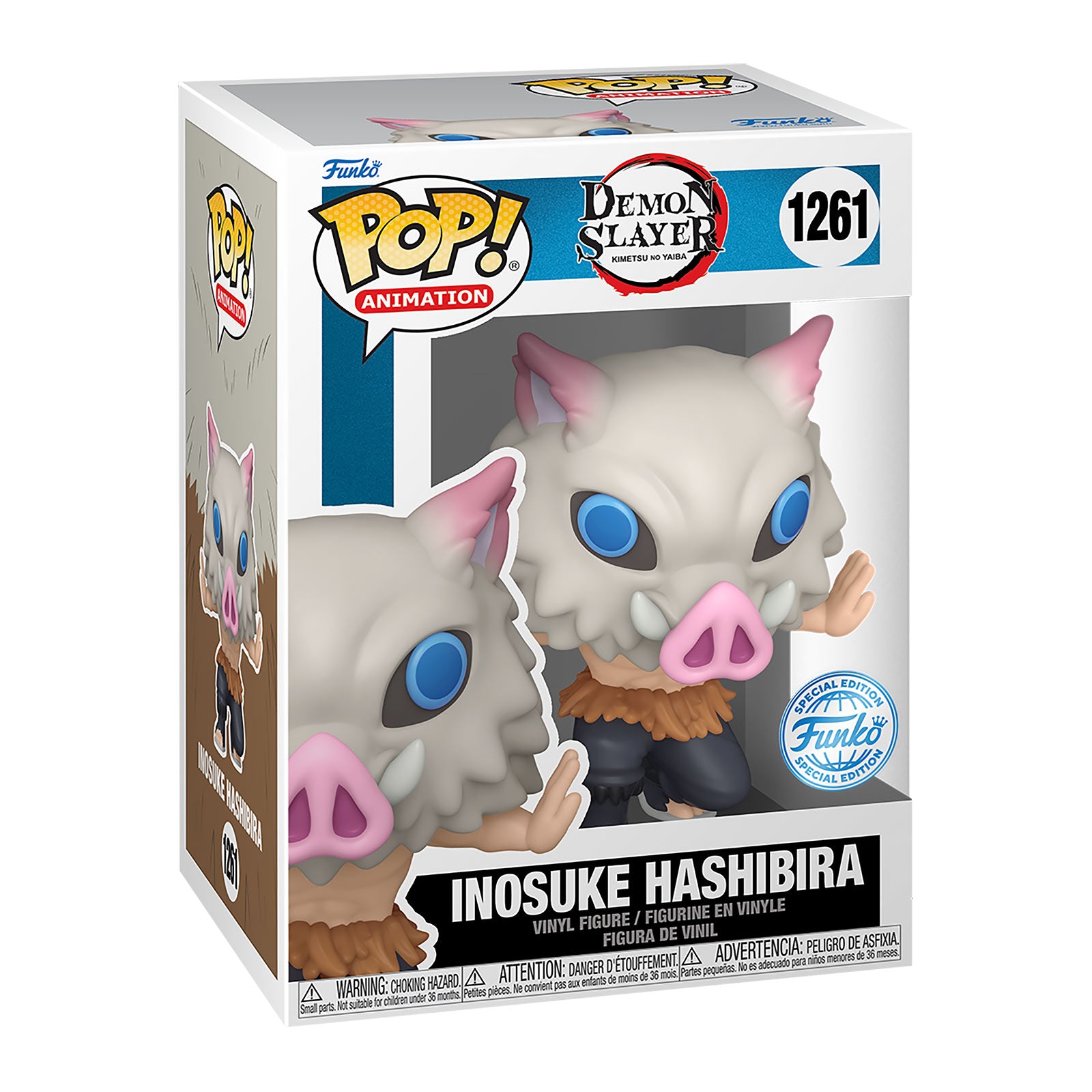 Product image Demon Slayer - Inosuke Hashibira (Beast Breathing 7th Form) Funko Pop Figure