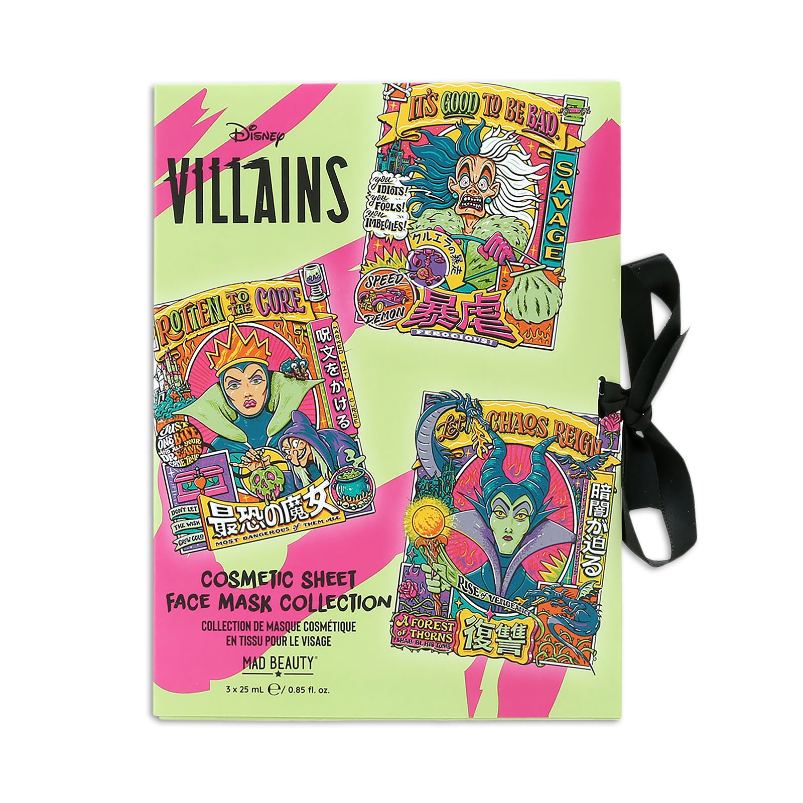 Product image Villains - Sheet Masks Set of 3