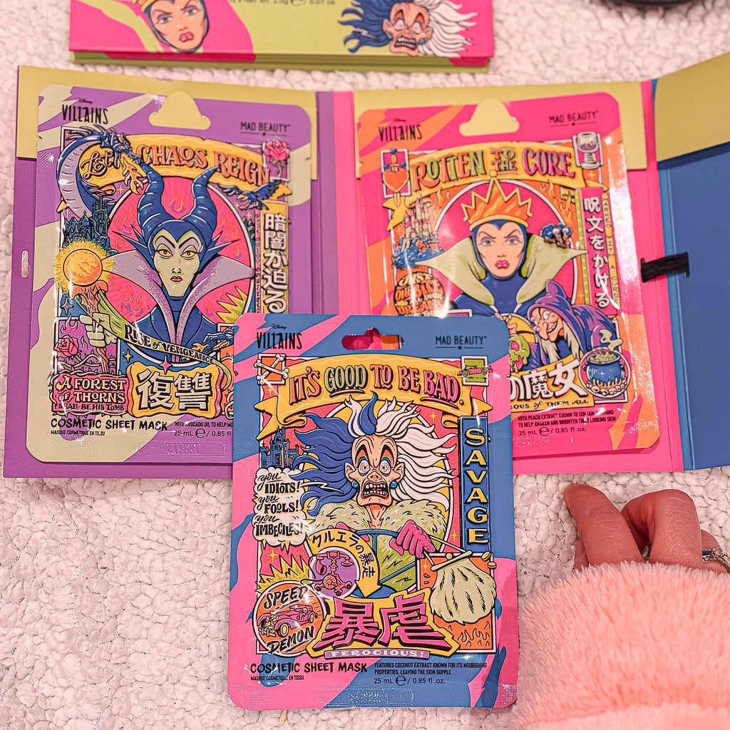 Product image Villains - Sheet Masks Set of 3