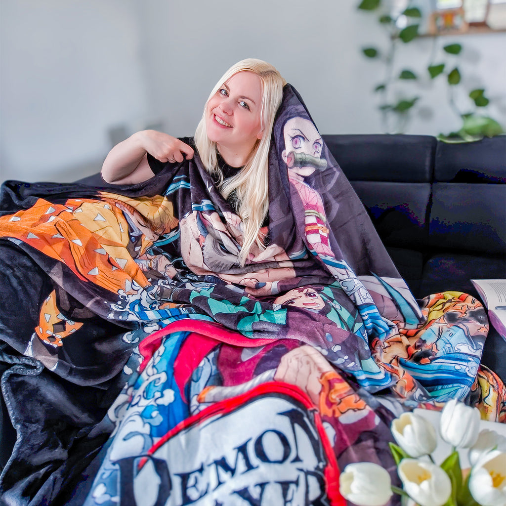 Product image Demon Slayer - Group Fleece Blanket