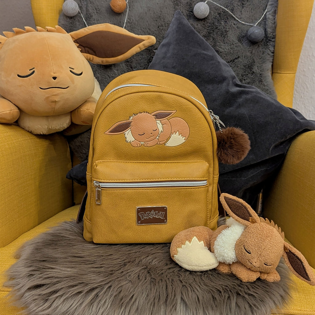 Product image Pokemon - Sleeping Eevee Mini Backpack Brown