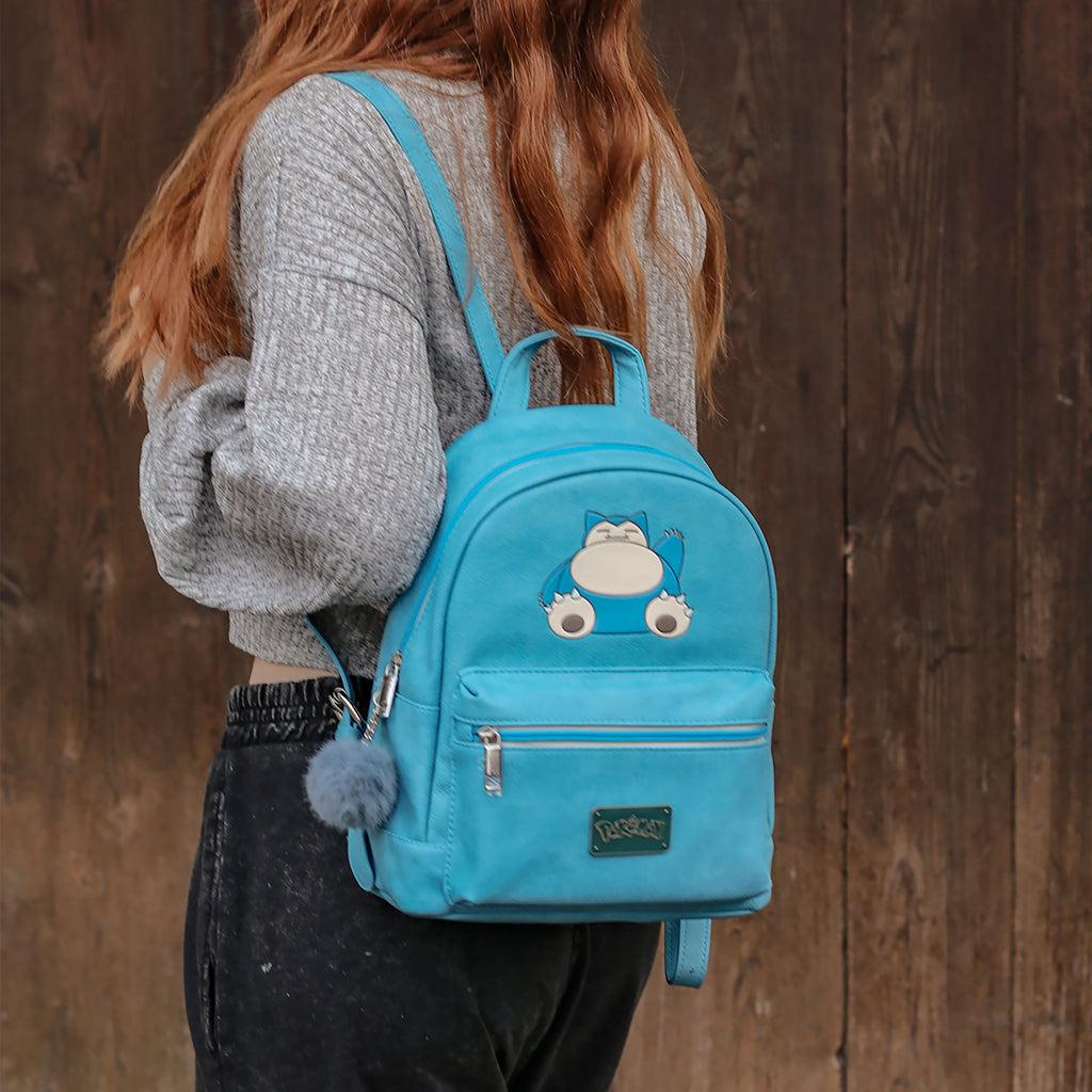 Product image Pokemon - Sleeping Snorlax Mini Backpack Blue