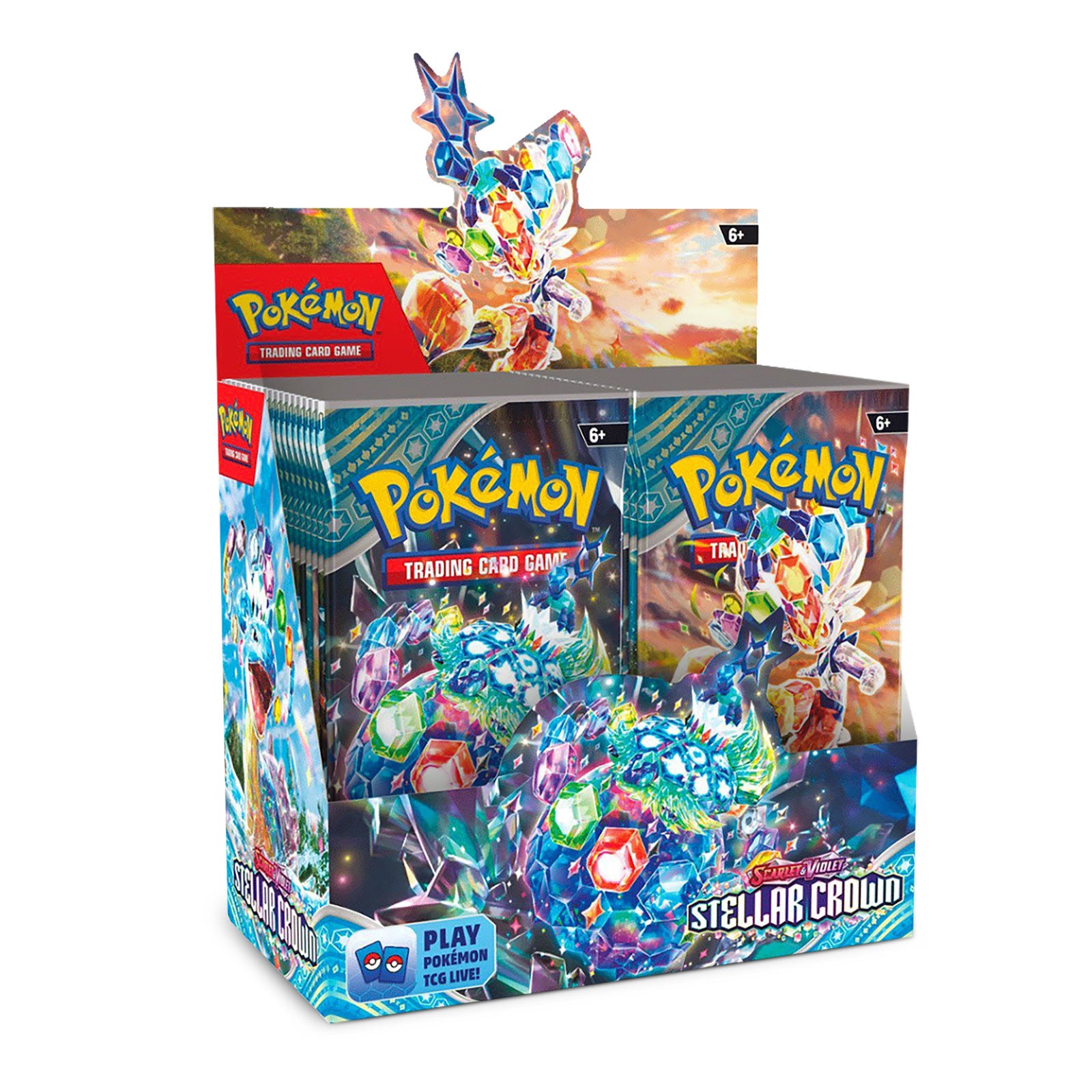 Product image Pokemon - Scarlet & Violet Stellar Crown Booster Display