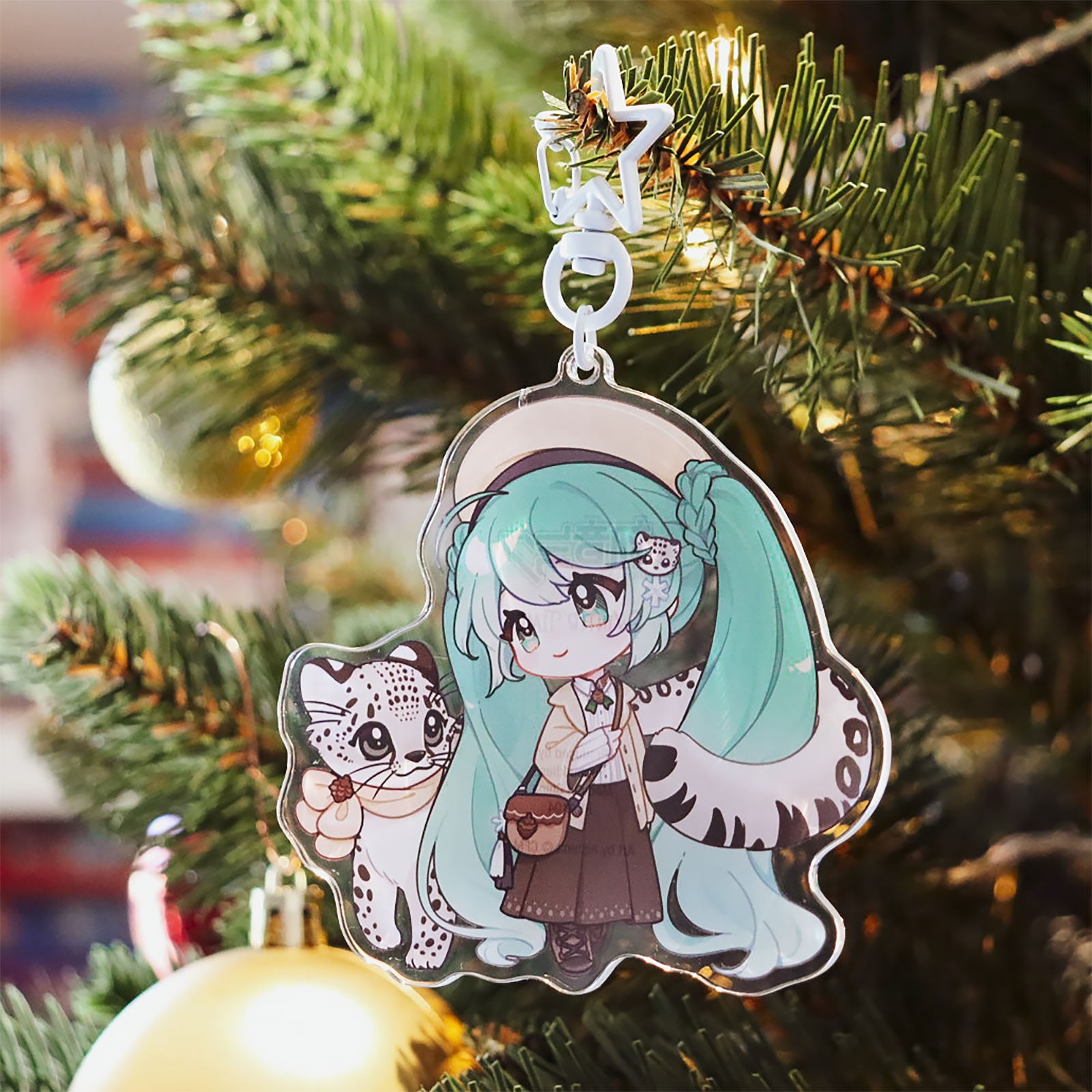 Product image Hatsune Miku - Kawaii Winter Time Acrylic Keychain