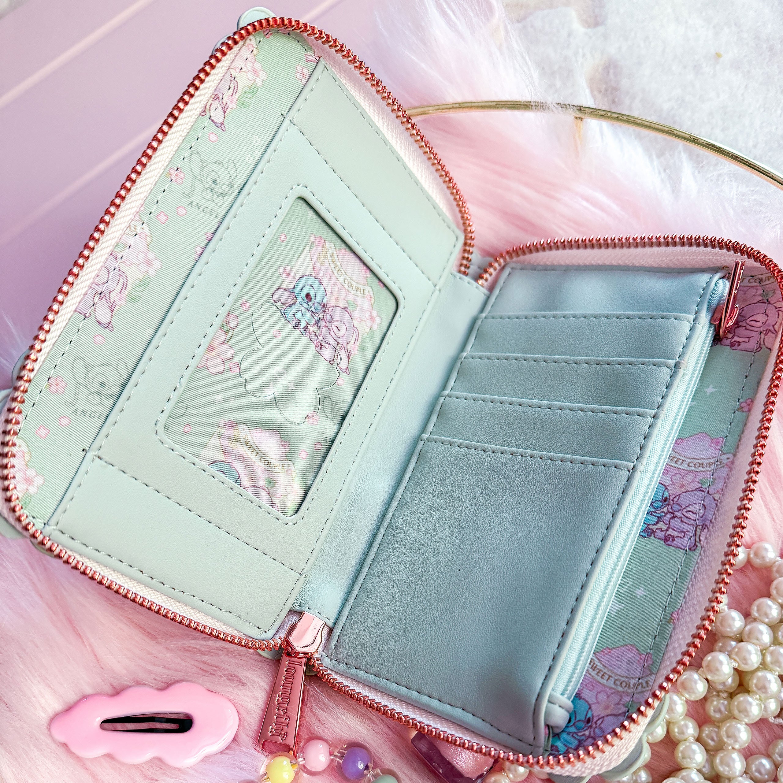 Product image Lilo & Stitch - Angel and Stitch Cherry Blossom Wallet