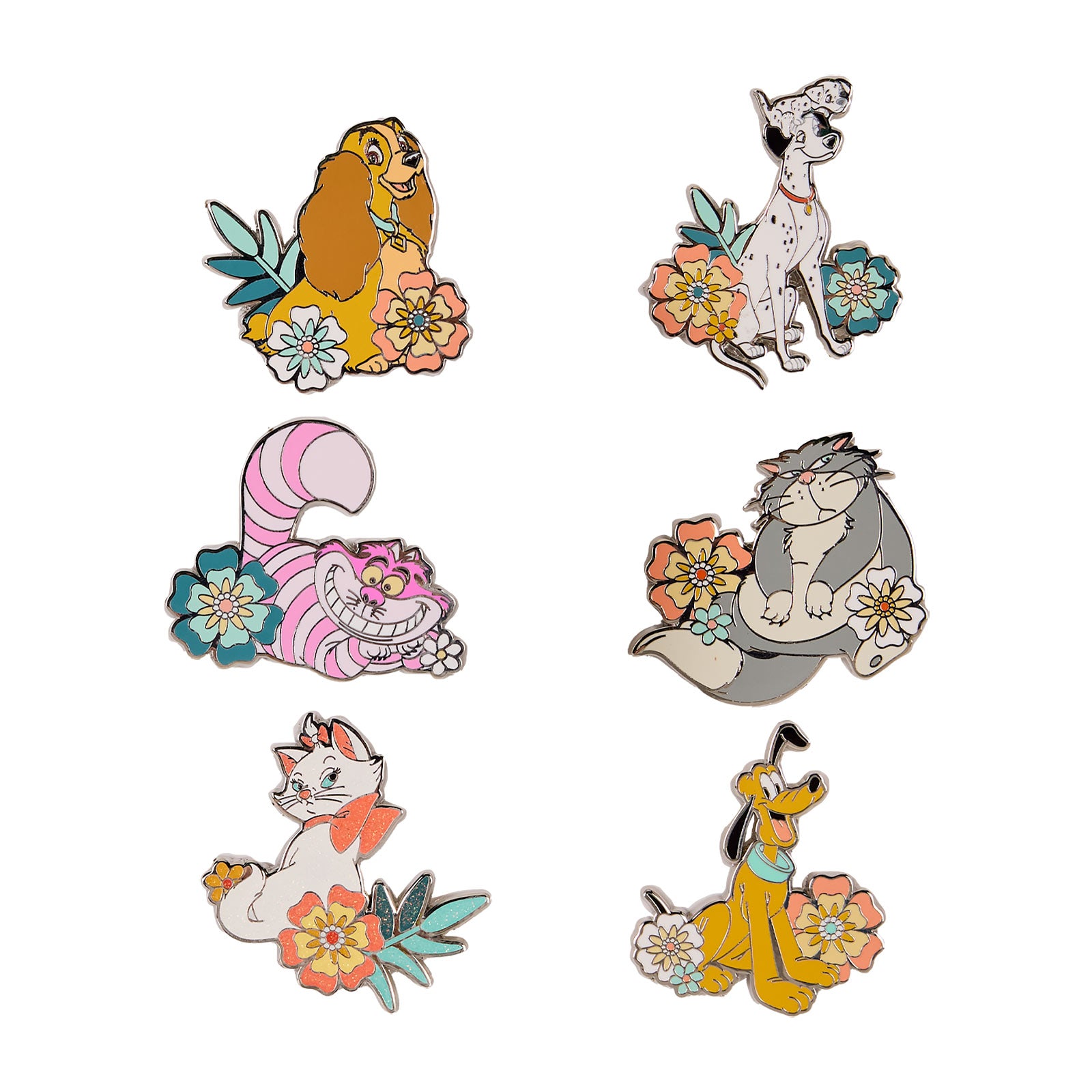 Product image Disney - Cats & Dogs Floral Mystery Pin