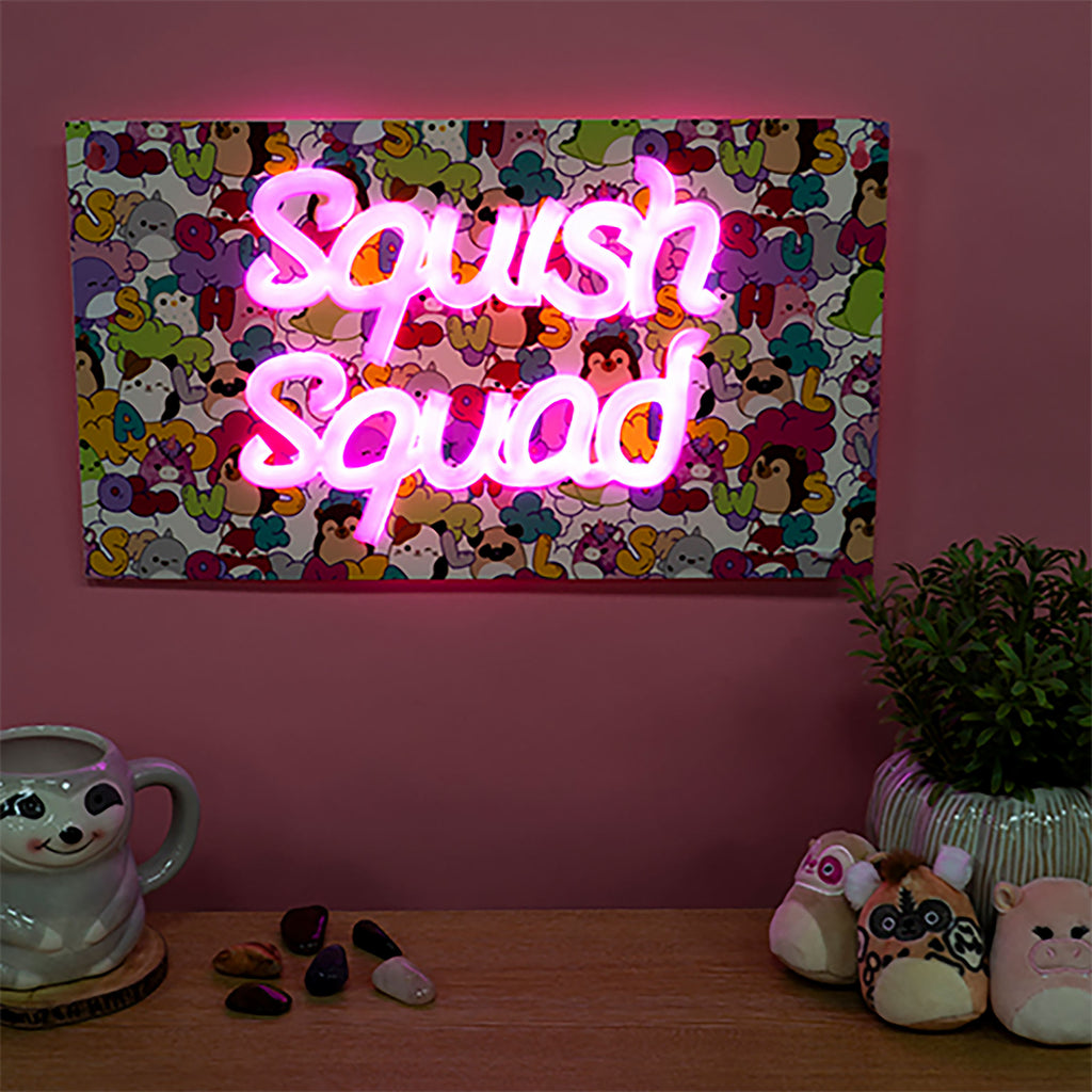 Product image Squishmallows - Squish Squad Neon Wall Lamp