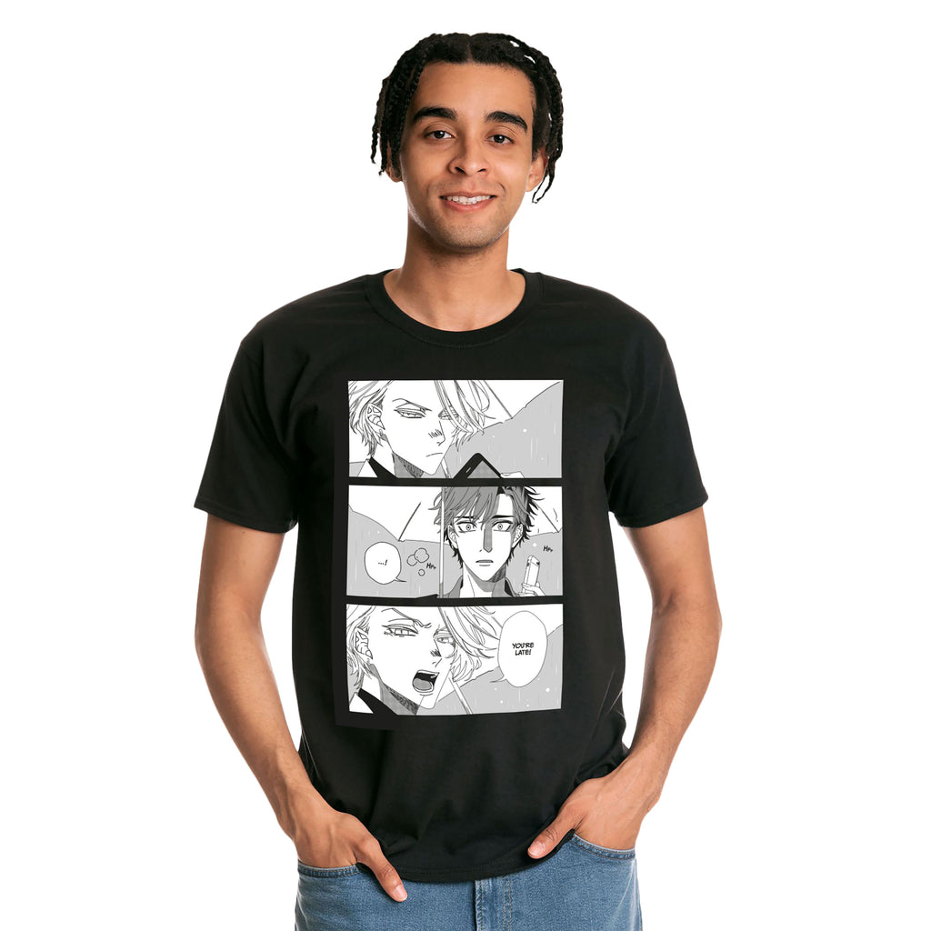 Product image You're Late T-Shirt for Therapy Game Fans