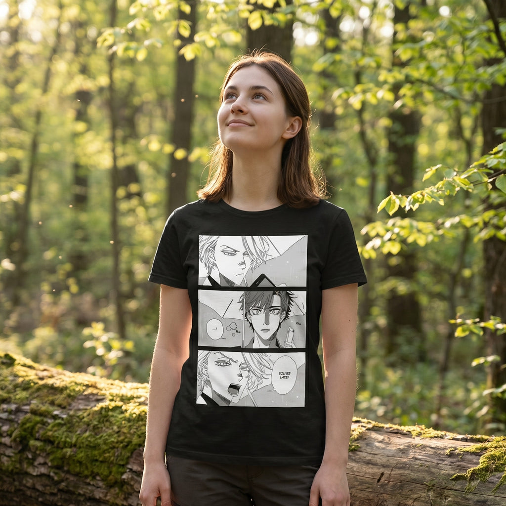 Product image You're Late T-Shirt for Therapy Game Fans