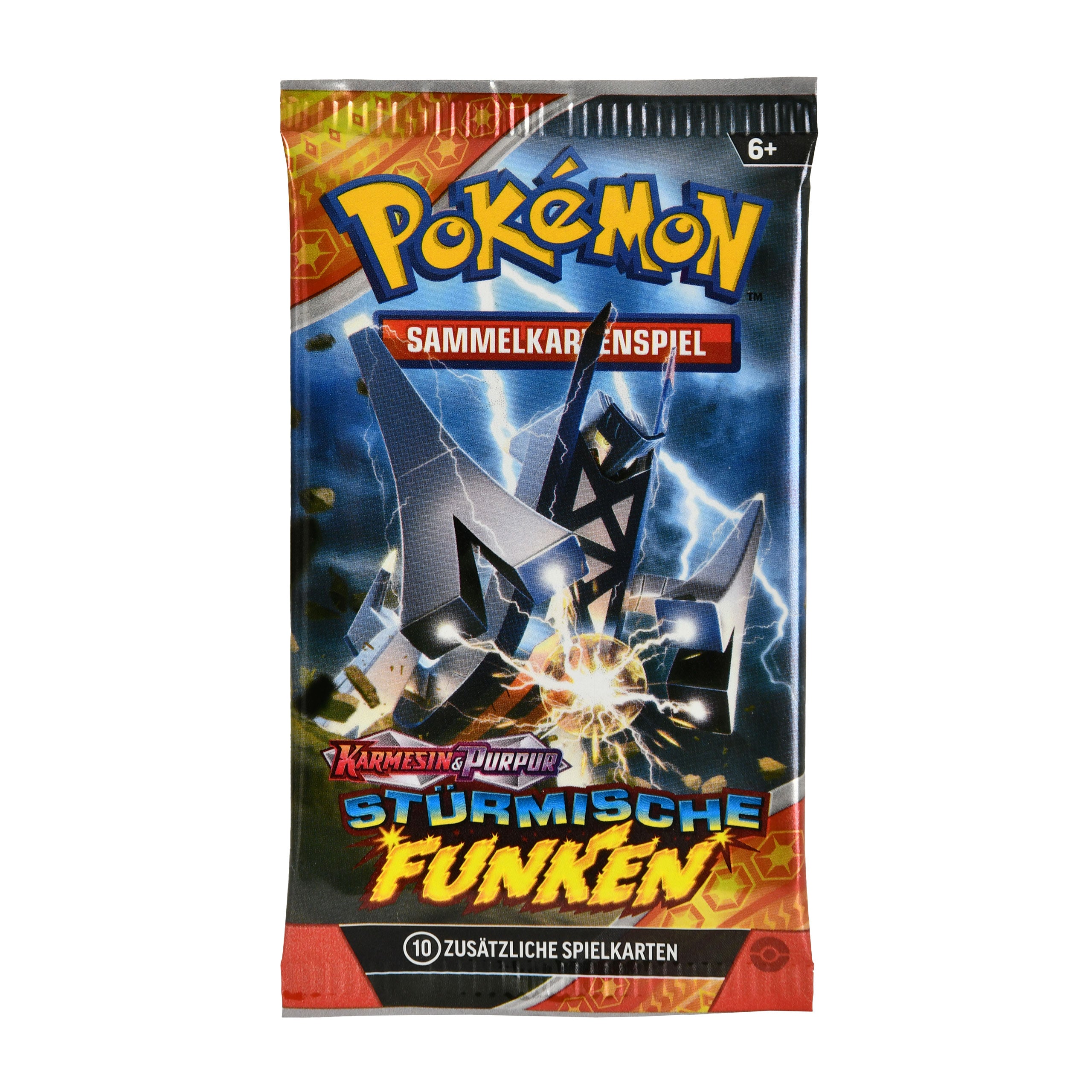 Product image Pokemon - Crimson & Purple Stormy Sparks Collectible Card Booster