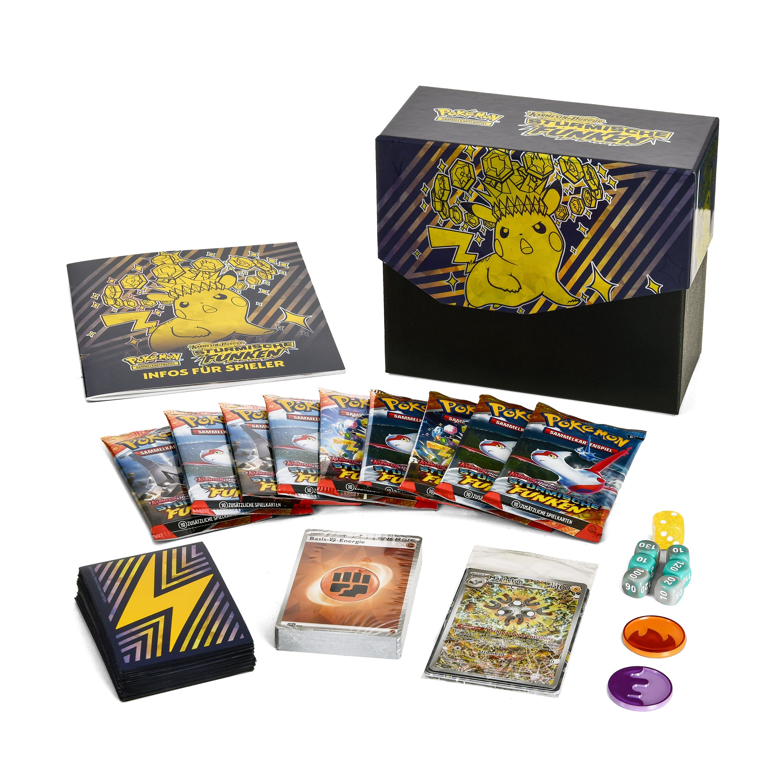 Product image Pokemon - Crimson & Purple Stormy Sparks Elite Trainer Box