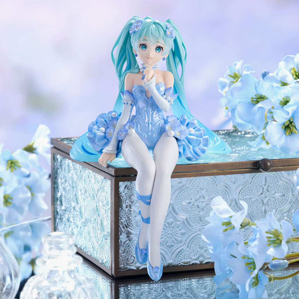 Product image Hatsune Miku - Noodle Stopper Figure Flower Fairy Nemophila Pail Blue Color Version