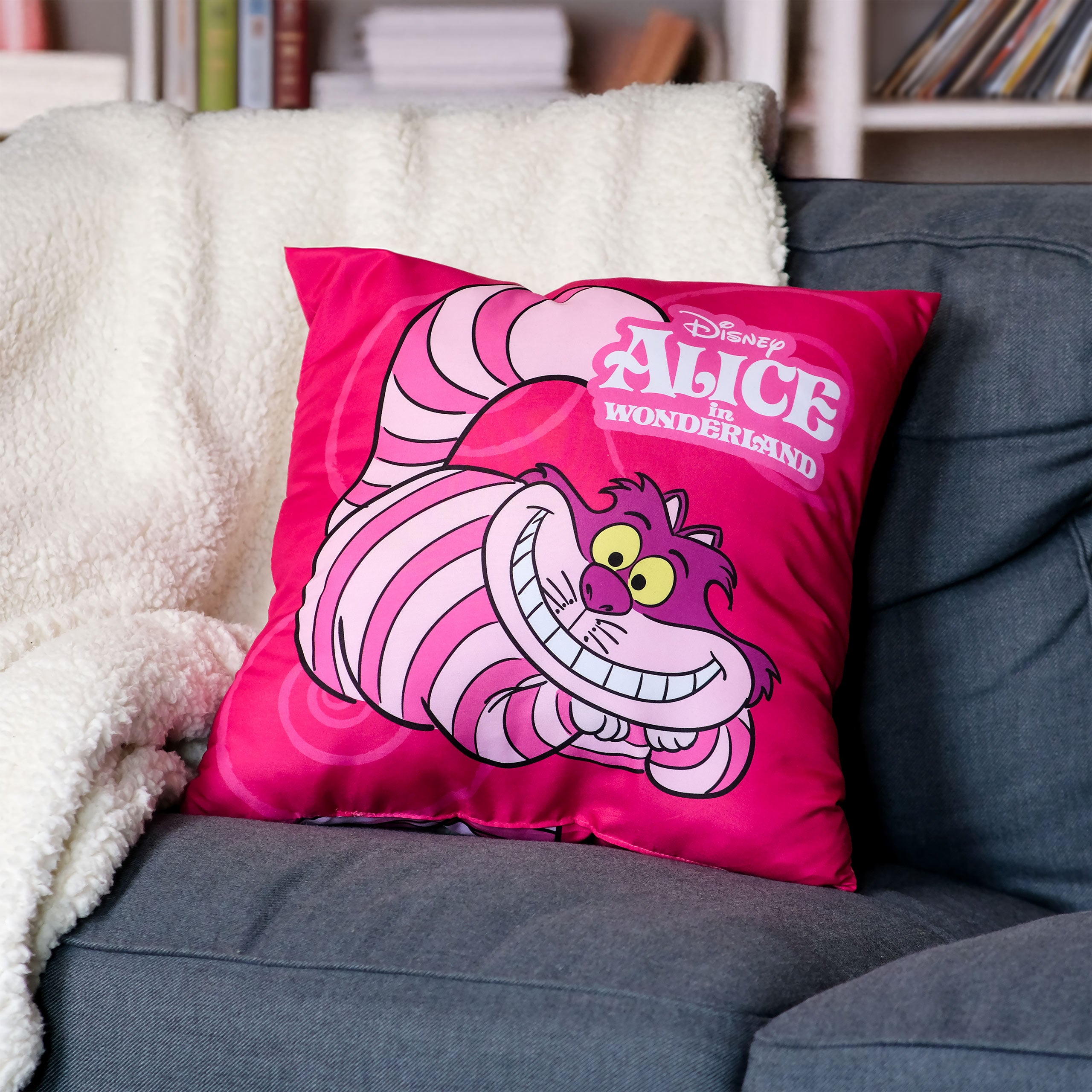 Product image Cheshire Cat Cushion - Alice in Wonderland