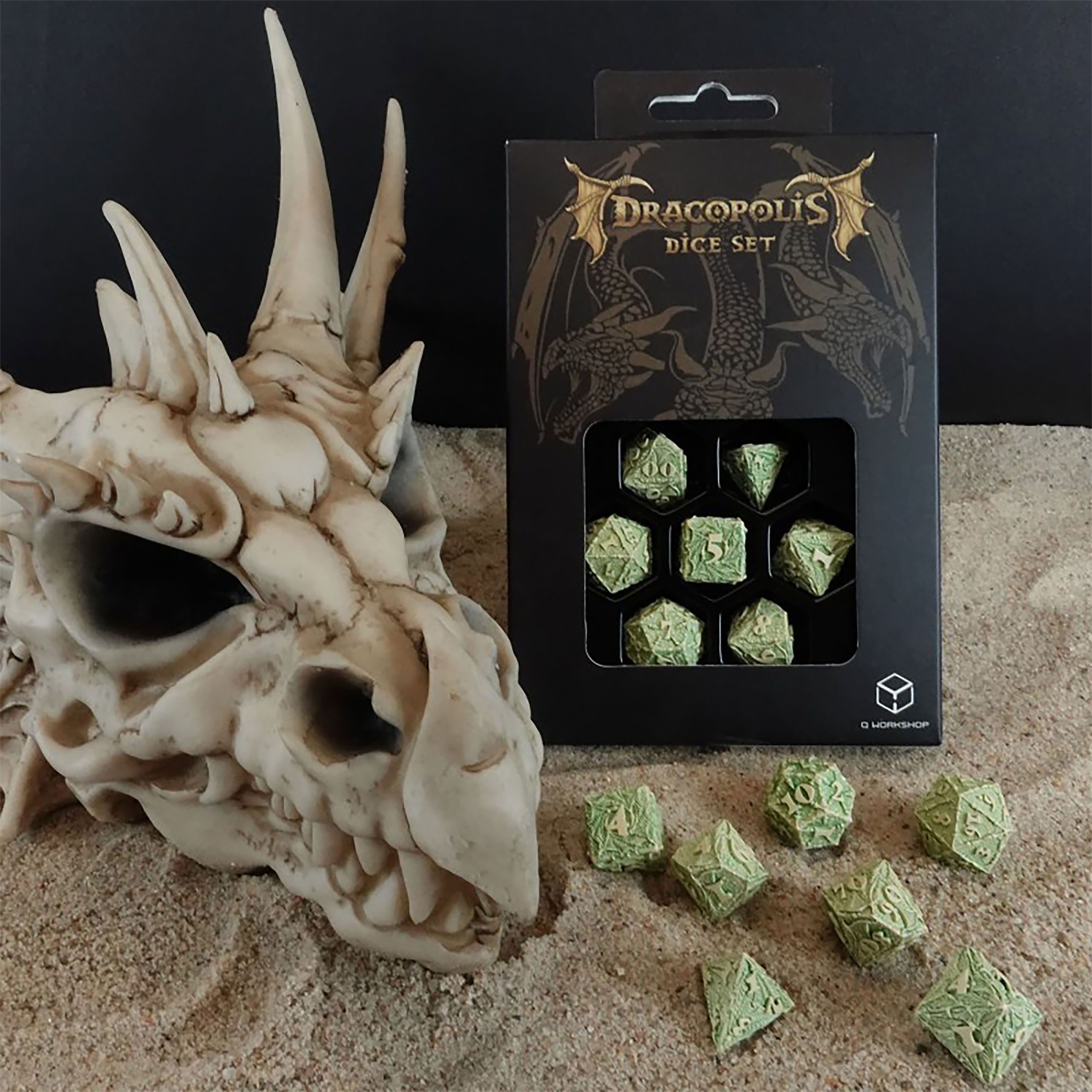 Product image Dracopolis - The Andean Longneck Dice Set 7pcs