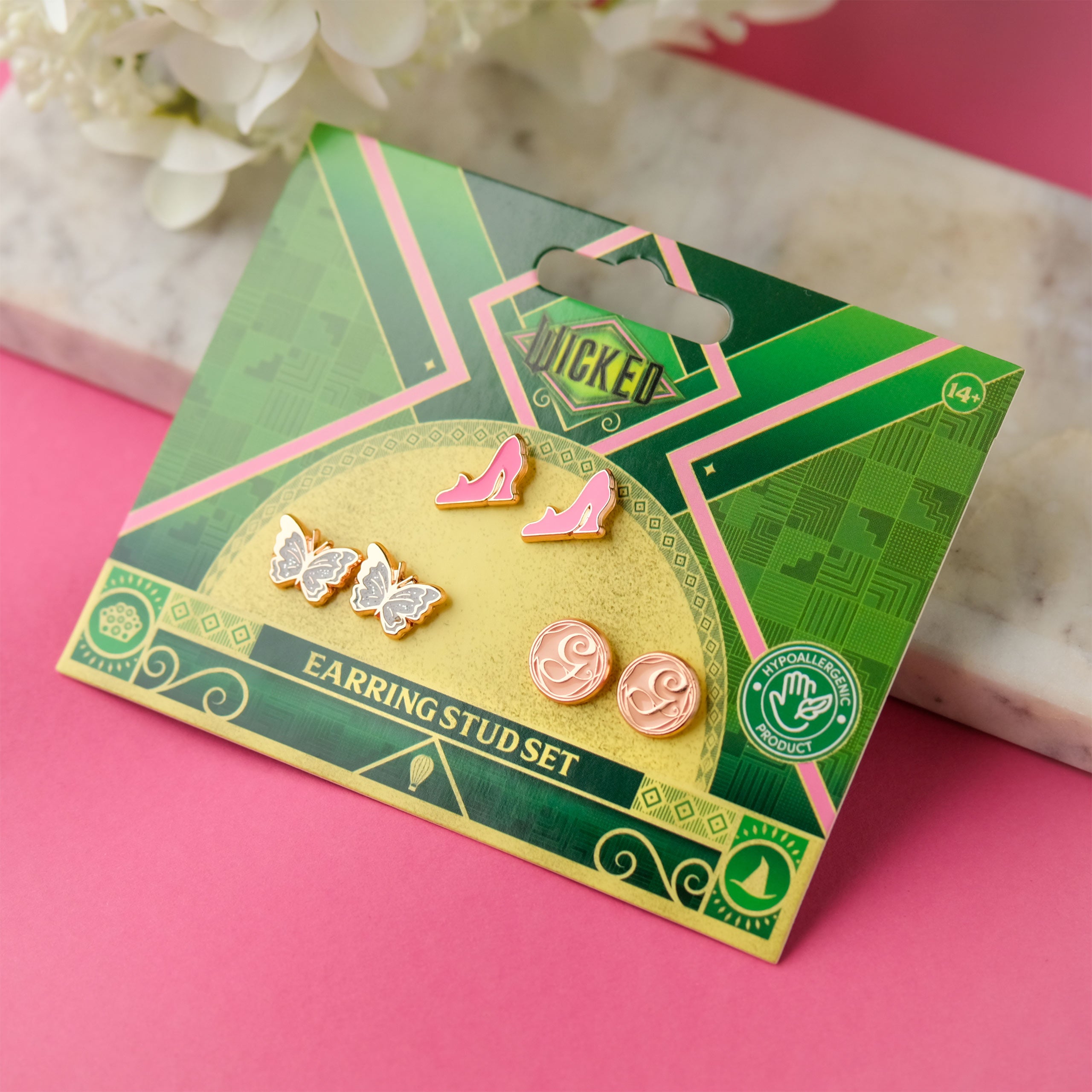 Product image Wicked - Glinda Earrings 3-piece Set
